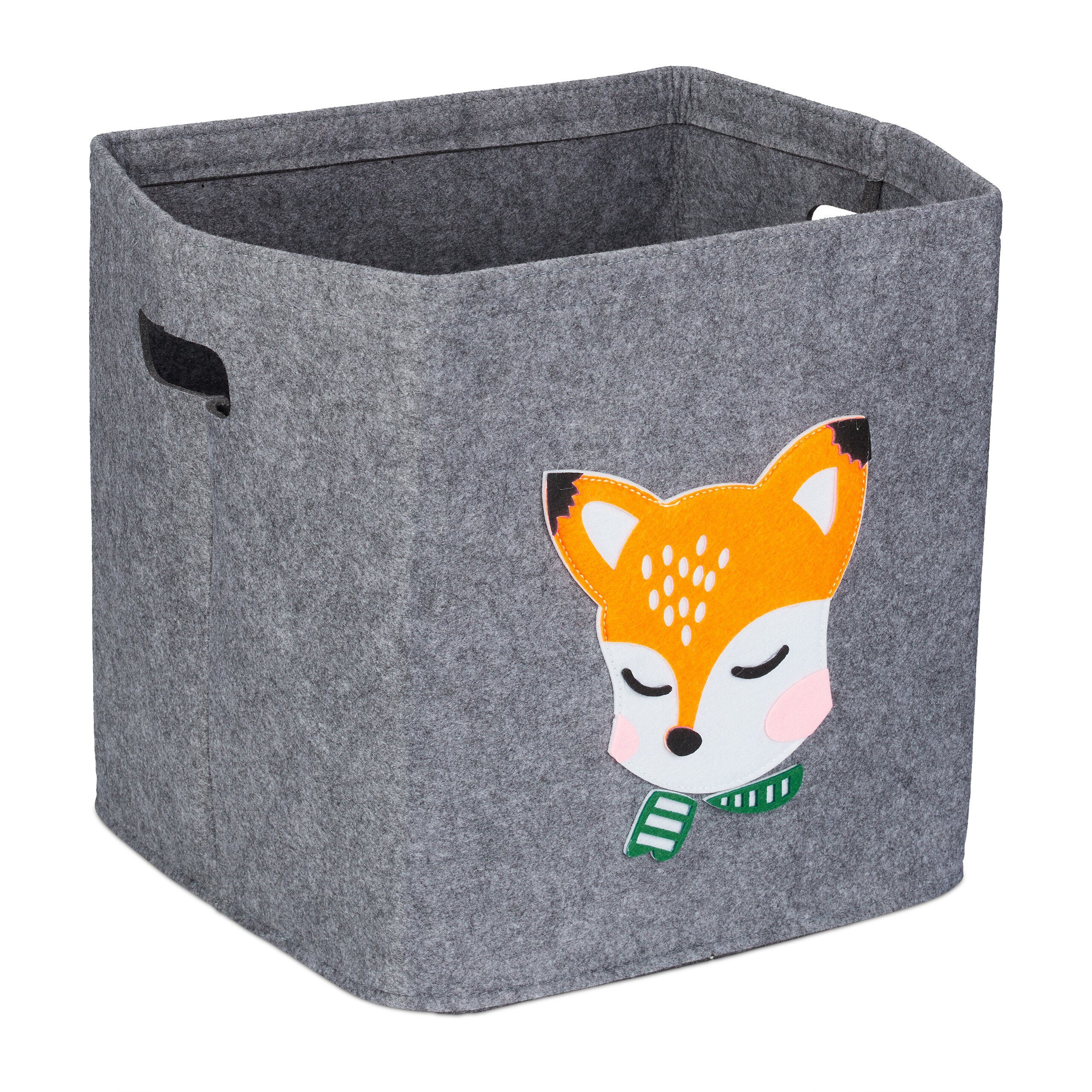 relaxdays Aufbewahrungsbox für Kind, Fuchs günstig online kaufen