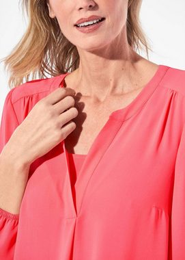 GOLDNER Tunika Bluse mit Tunika Ausschnitt