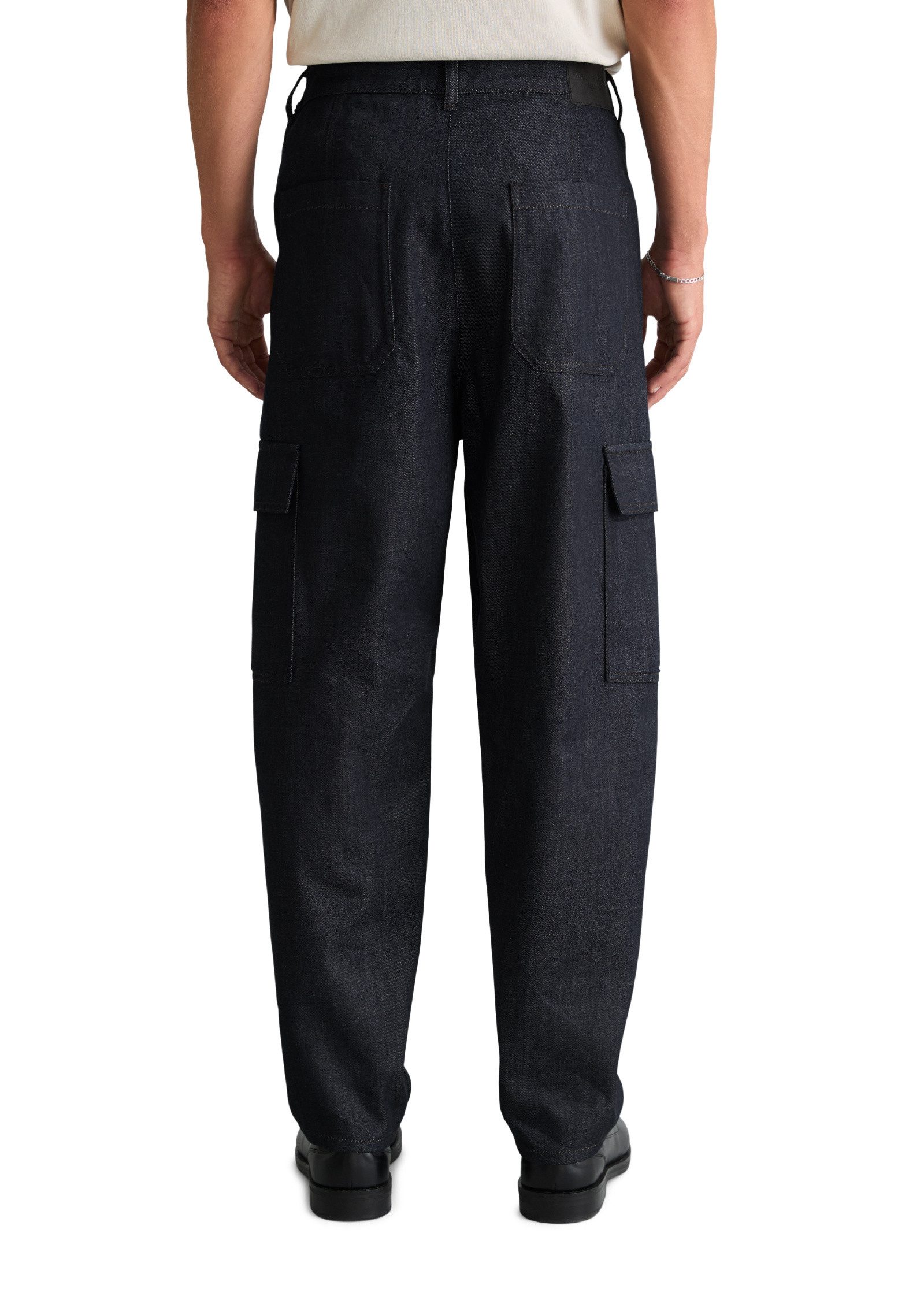 Marc O'Polo DENIM Tapered-fit-Jeans made with Orange Fiber