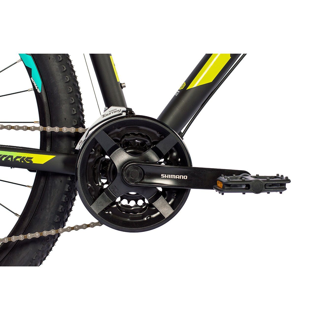 Airtracks Mountainbike Herren 27,5 Zoll MTB Mountainbike Hardtail Fahrrad MB.2725, 21 Gang, Kettenschaltung, Shimano ACERA RD-M360 - Rahmenhöhen 46cm und 51cm - Modelljahr 2025