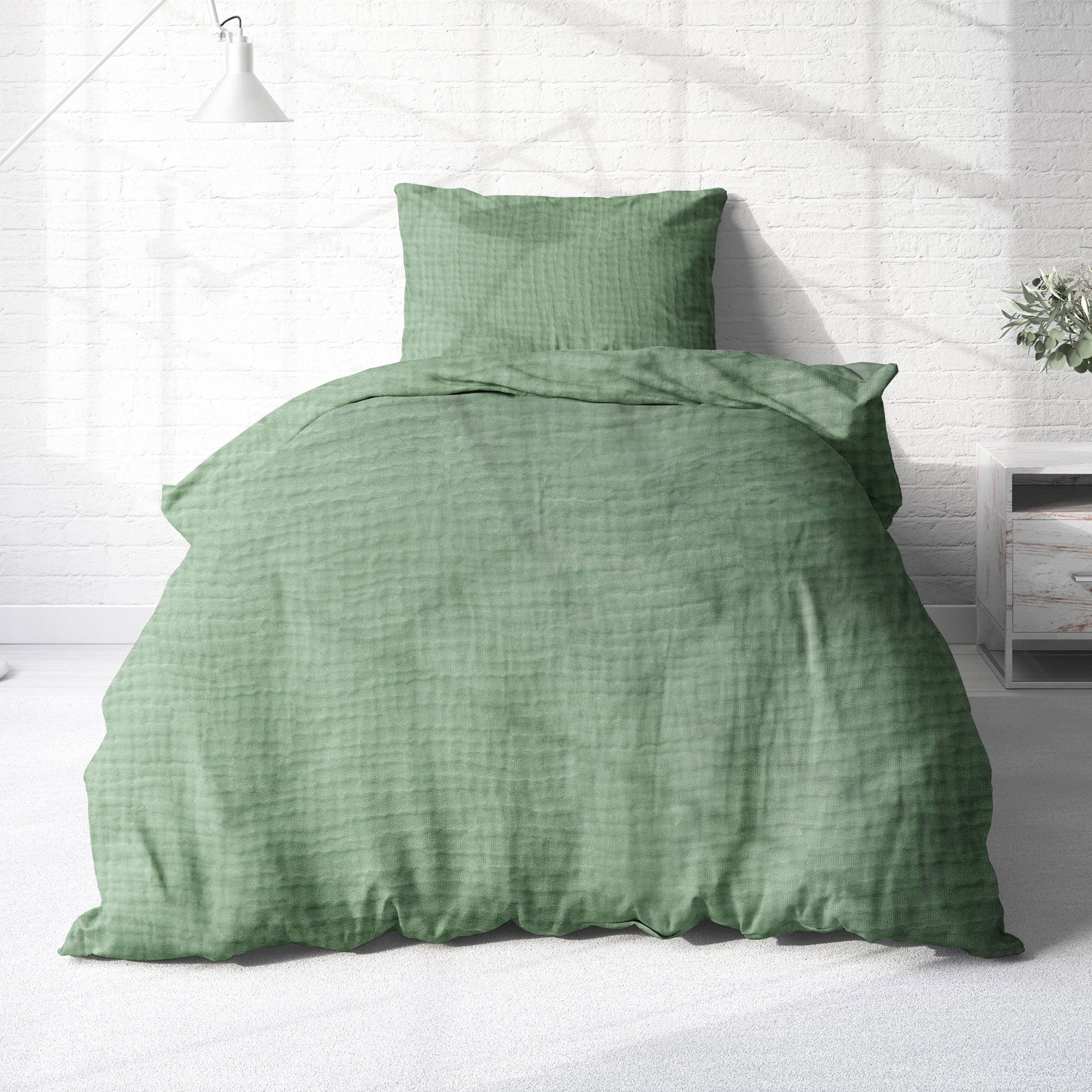 Träumschön Bettwäsche Musselin Set aus Baumwolle günstig online kaufen