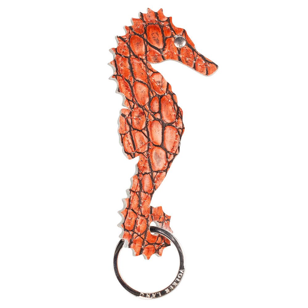 VOLKER LANG Schlüsselanhänger SEAHORSE SR21, Schlüsselring mit außergewöhnlichem Design