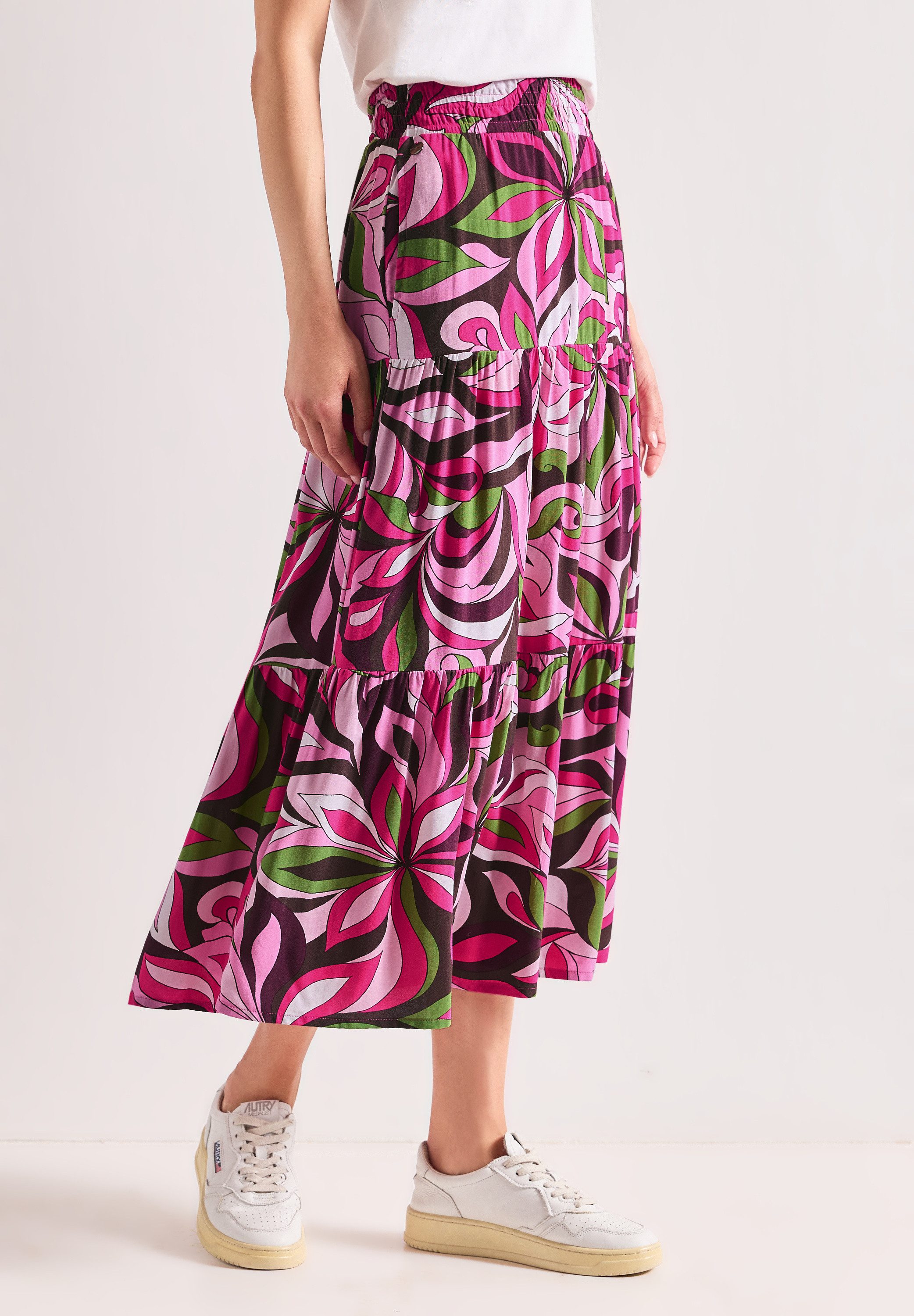 STREET ONE Maxirock Middle Waist