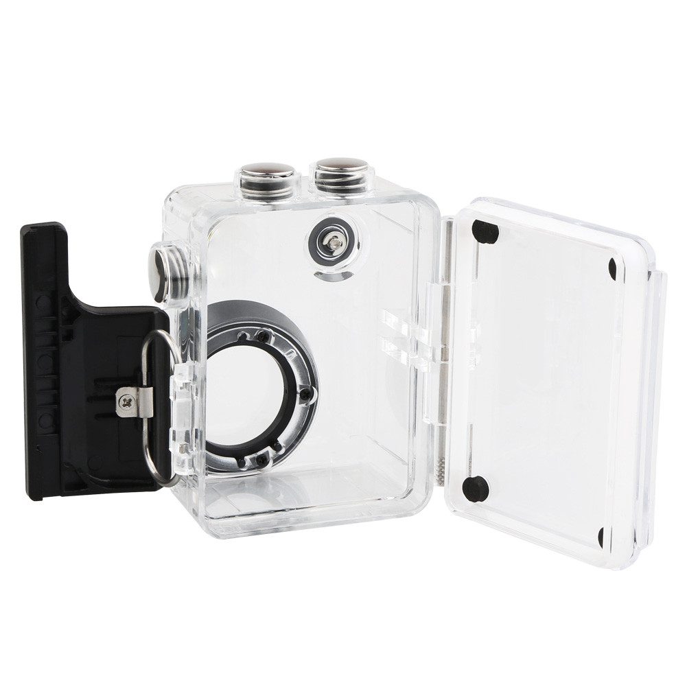 Akaso Unterwassergehäuse Action Cam Wasserdichte Gehäuse für AKASO EK7000 Pro/Brave 4/V50 X, Wasserdicht bis 30m