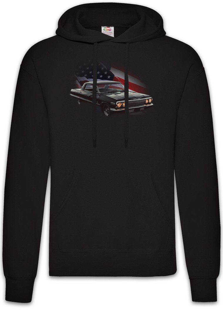 Hoodie American Muscle Car Herren Hoodie Race Racing Auto Big Driver Block V8