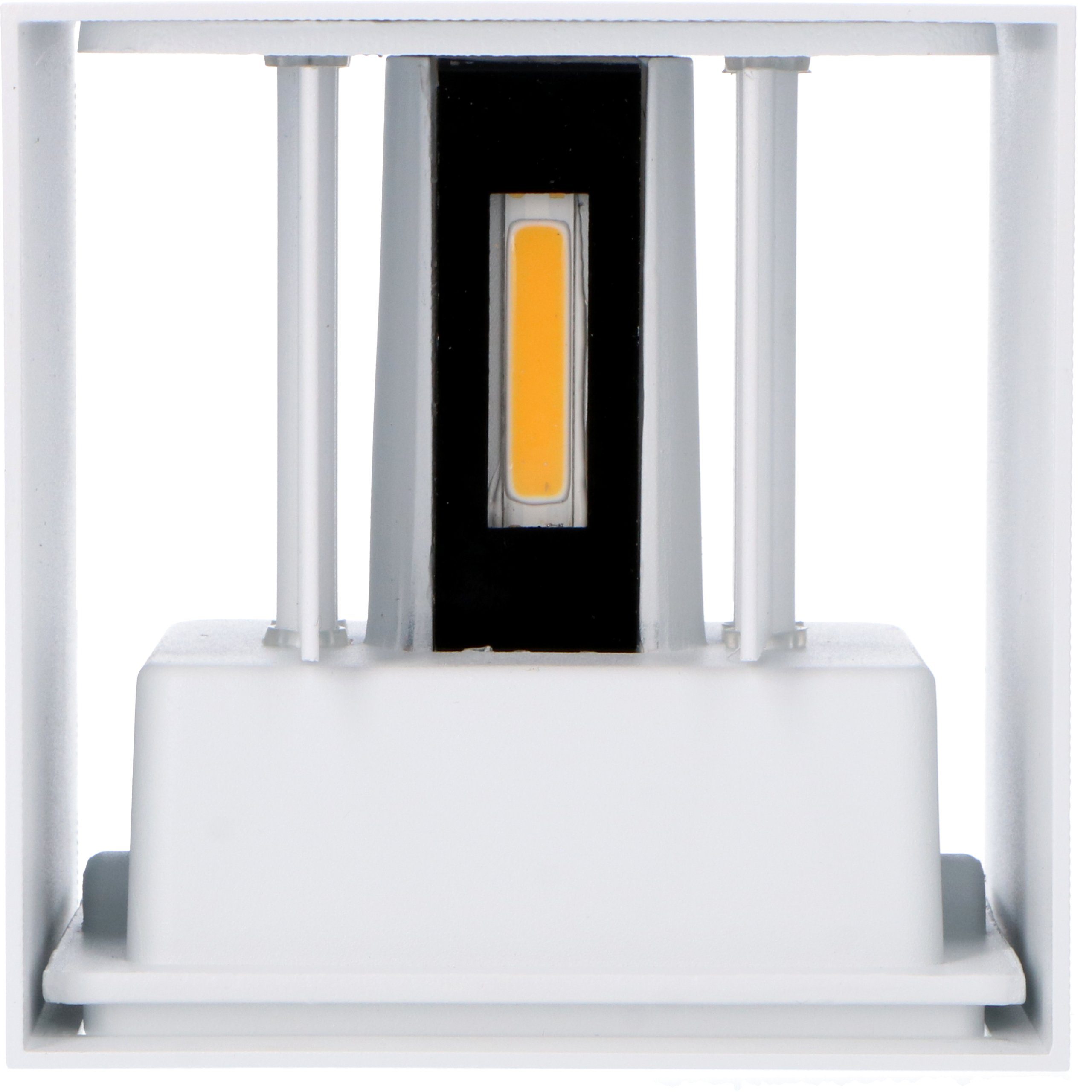 LED LED, 1000556 warmweiß Watt weiß Up-Down LED Außen-Wandleuchte, LED's light IP65 6 Außen-Wandleuchte