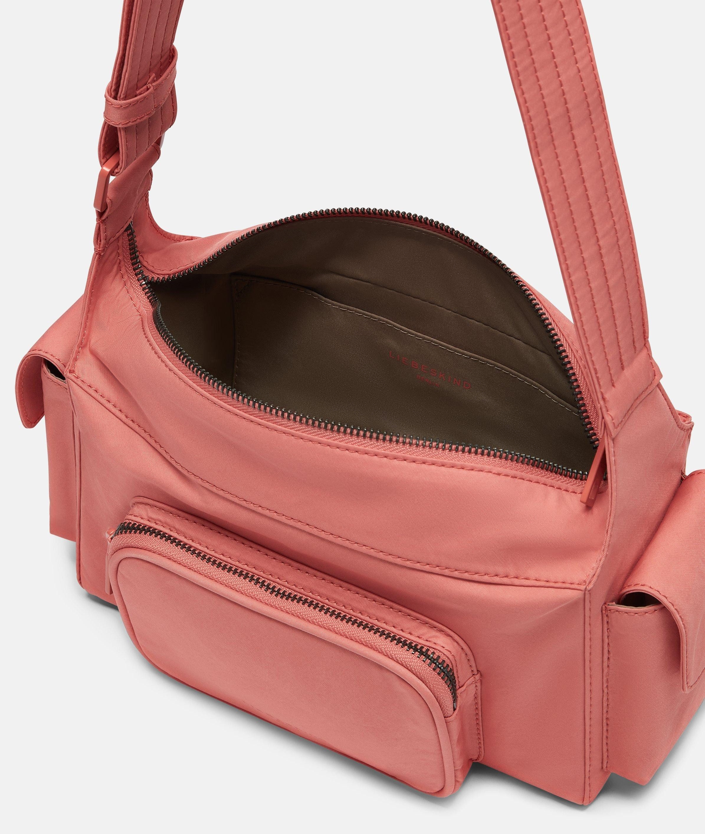 Liebeskind Berlin Umhängetasche Nylon Lila Crossbody S, Lässige Crossbody-Bag aus Nylon
