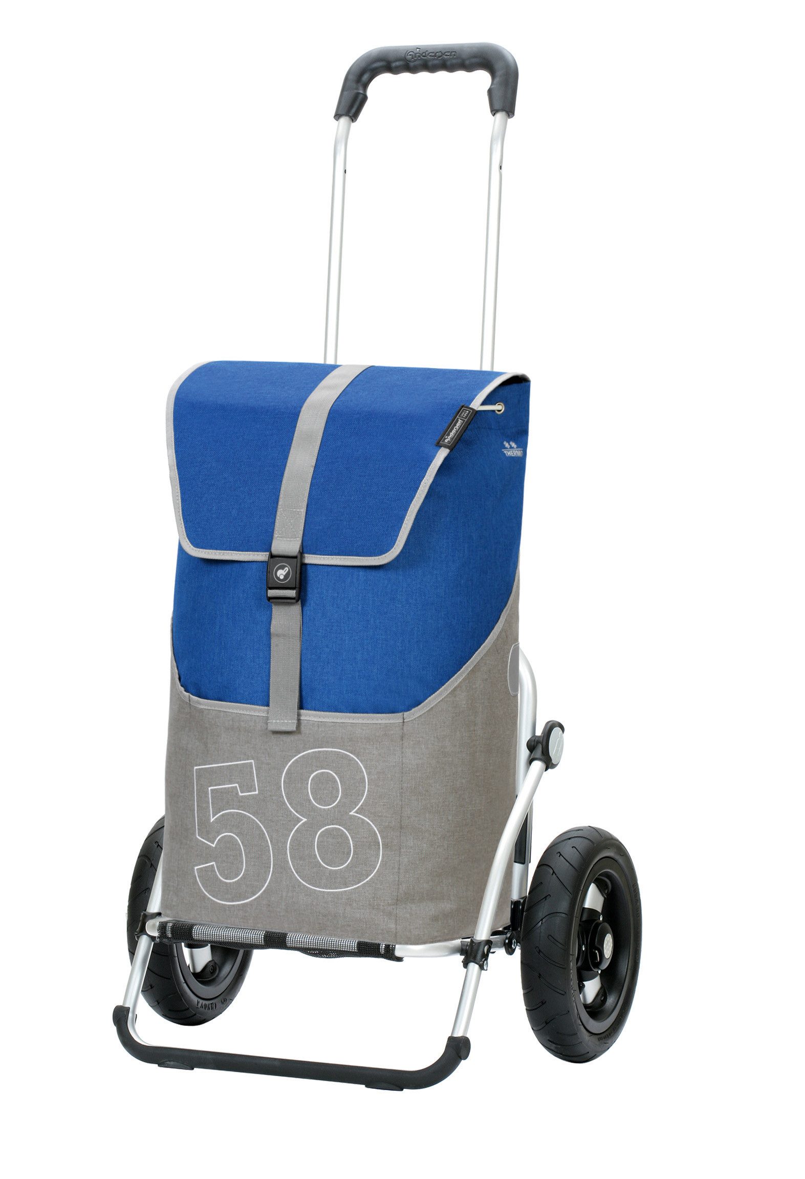 Andersen Einkaufstrolley Andersen Royal Shopper Filip 25 cm Luftrad Thermofach