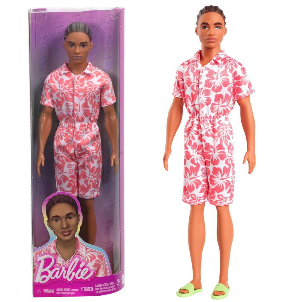 Barbie Anziehpuppe Ken Puppe Coral Style Barbie HYT99 Mattel Fashionistas 235