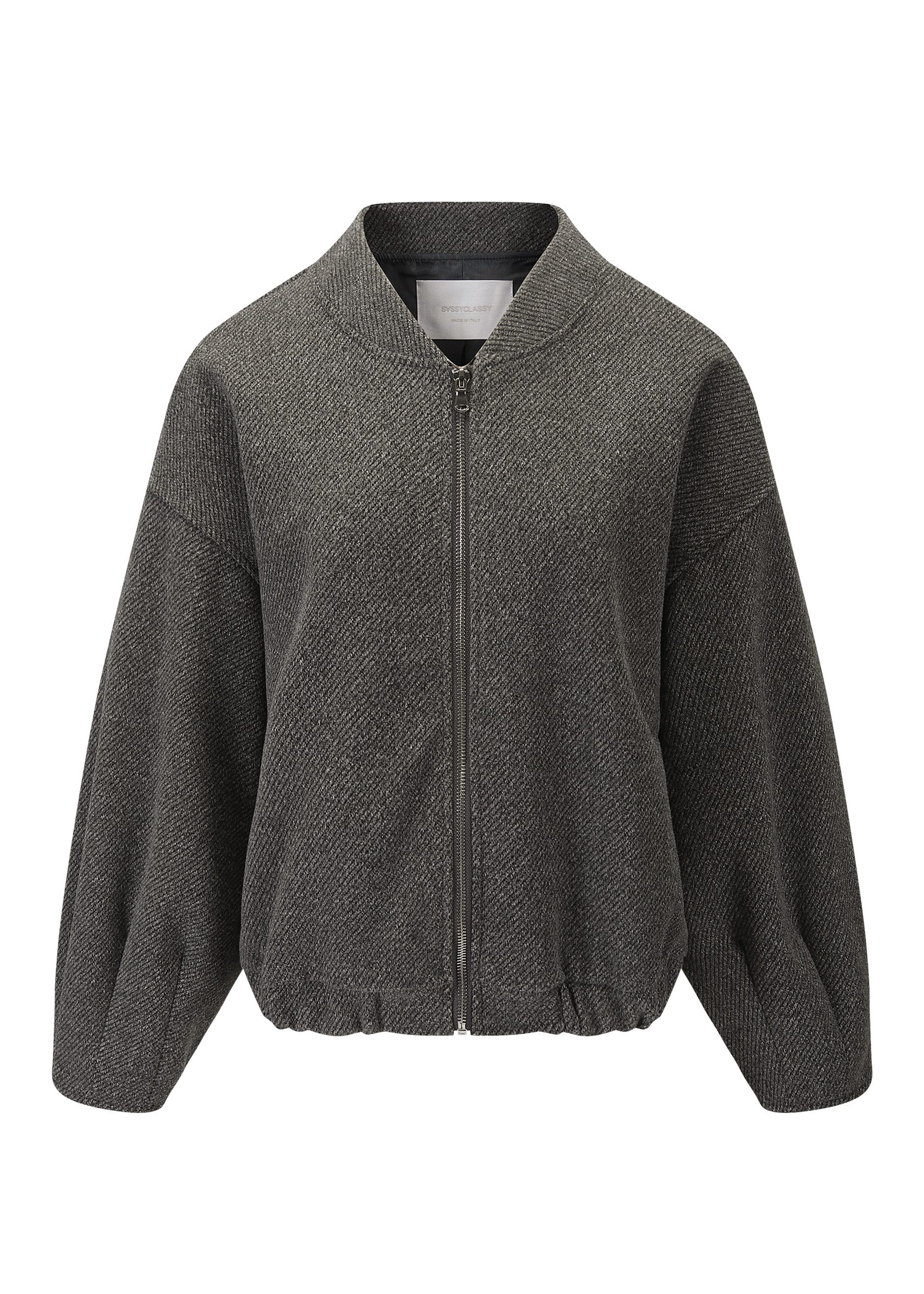 SASSYCLASSY Blusenjacke Oversize Bomberjacke Damen Elegant günstig online kaufen