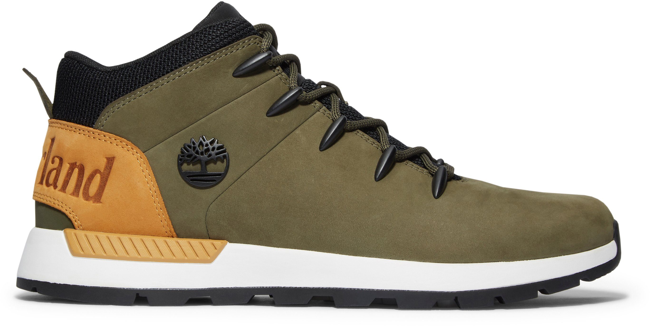 Trekker dunkelgrün Sprint Mid Schnürboots Timberland