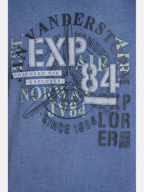 Jan Vanderstorm T-Shirt MATTES mit Propeller-Motiv