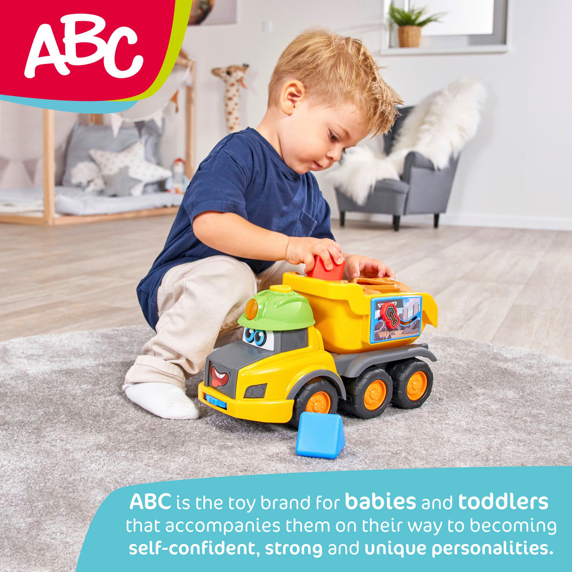 ABC Toy Tractor ABC Fendti Animal Trailer, with light and sound