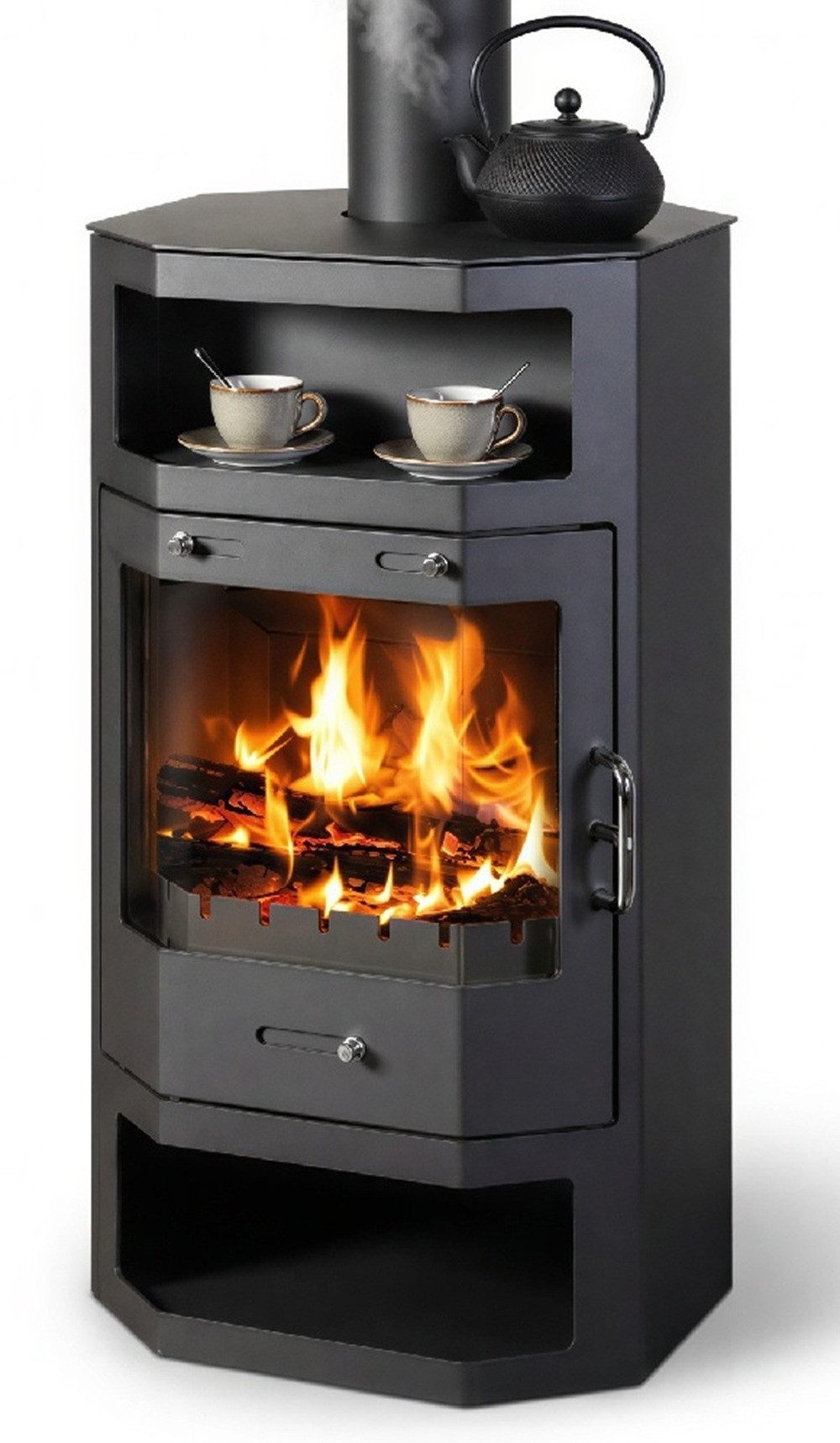 Victoria 05 Kaminofen Victoria Opus mit Prismascheibe, 9,0 kW