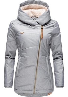 Ragwear Winterjacke Gordon sportliche, gefütterte Outdoorjacke m. Kapuze