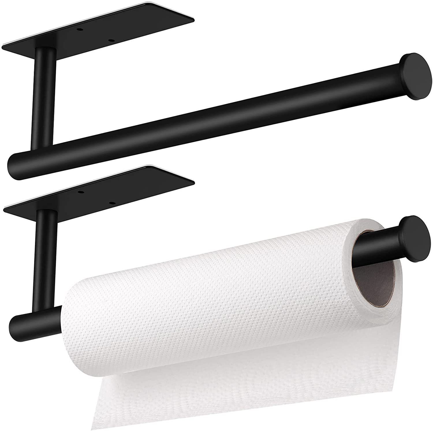 Coonoor Держатель кухонного рулона Edelstahl Rollenhalter, Kein Bohren Küchenpapierhalter Unter Schrank, (2-St)