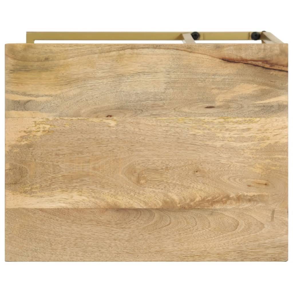 Beistelltisch 35x45x65 cm Massivholz (1-St) furnicato Mango