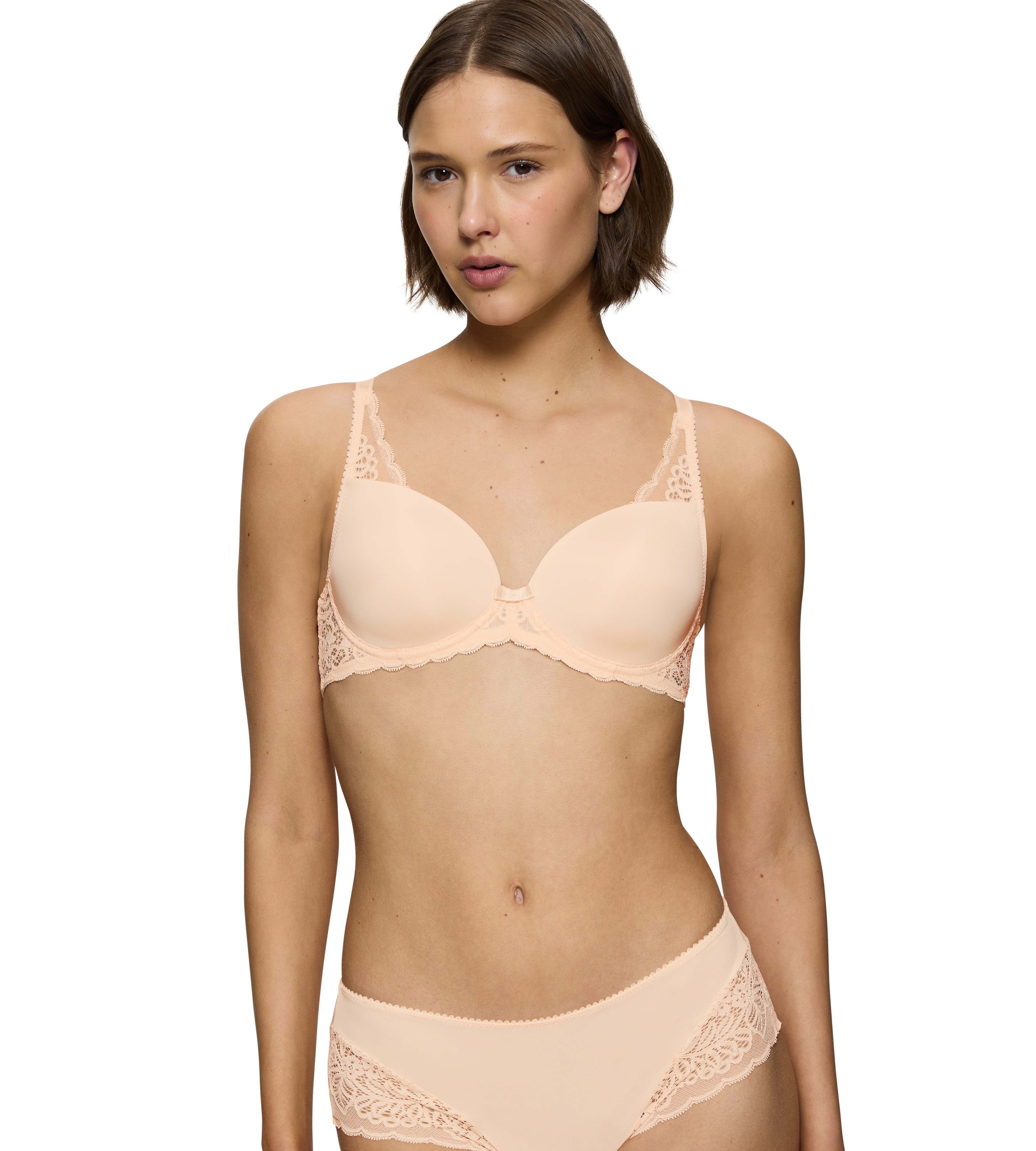 Triumph Bügel-BH Amourette Spotlight WHP X florales Spitzen-Design, leichte Polsterung, formende Bügel