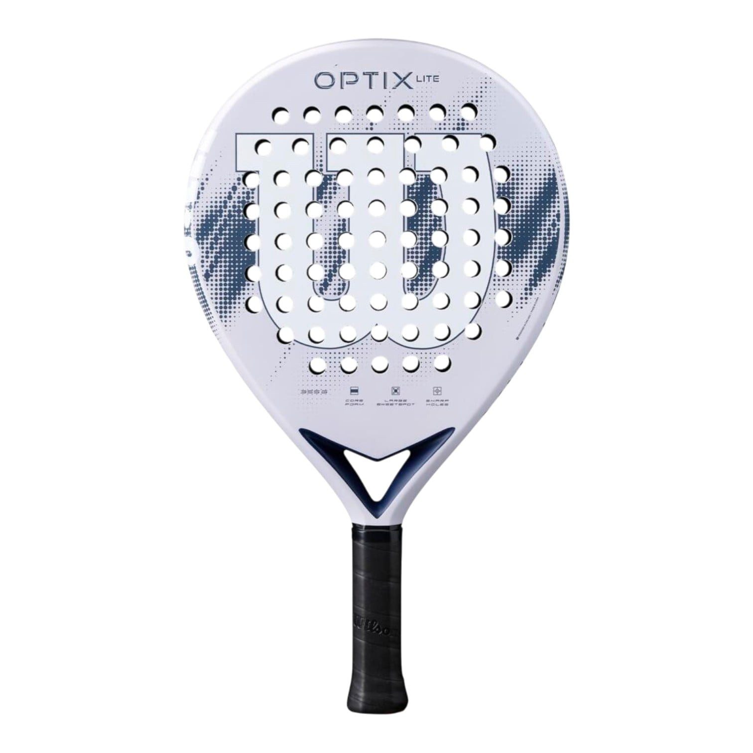 Padelschläger Optix V2 Lite 355g/Rund flieder