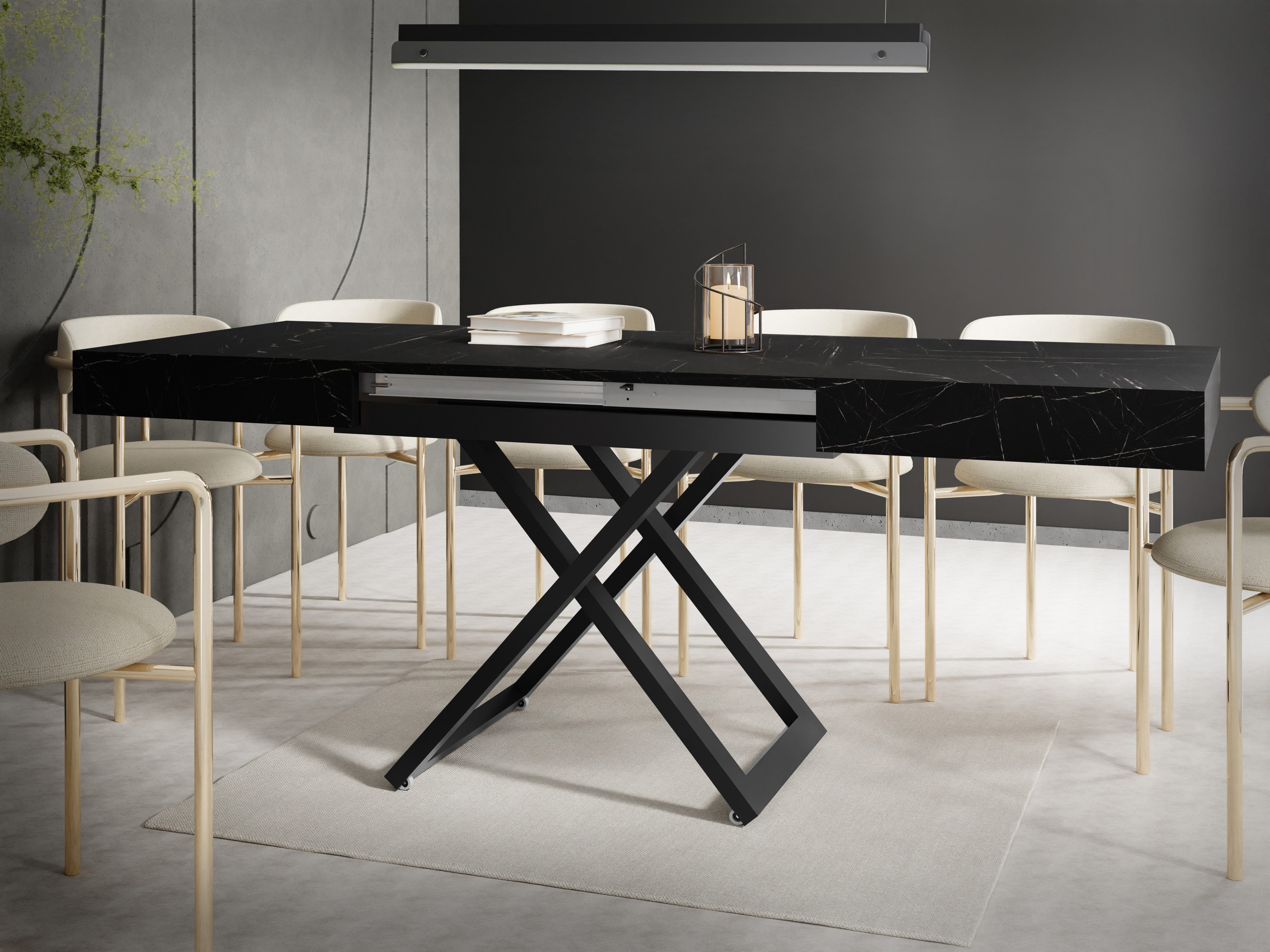 WFL GROUP Couchtisch Cavetta U (erhältlich günstig online kaufen