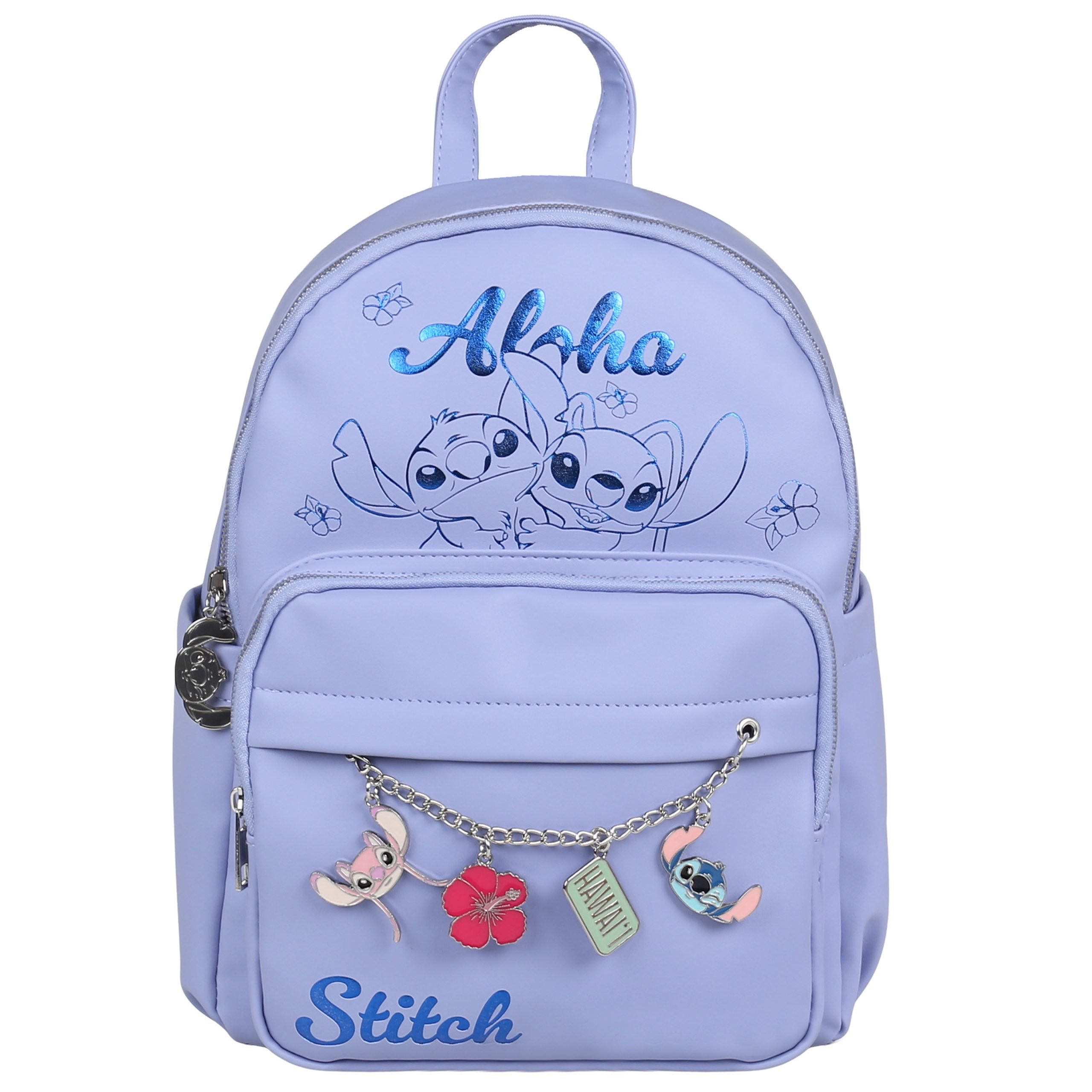 Disney Cityrucksack DISNEY Stitch Kunstleder-Rucksack, 25 x 12 x 34 cm