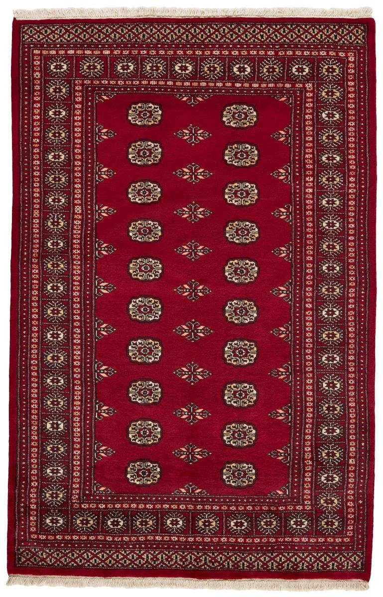 Orientteppich Pakistan Handgeknüpfter rechteckig, mm Buchara Orientteppich, 137x211 Höhe: Nain Trading, 8 2ply
