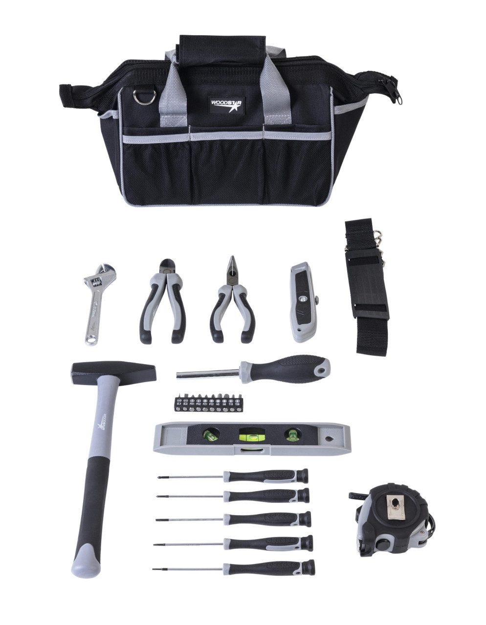 WOODSTER Werkzeugtasche Woodster Werkzeugtasche WZT23 23-teilig