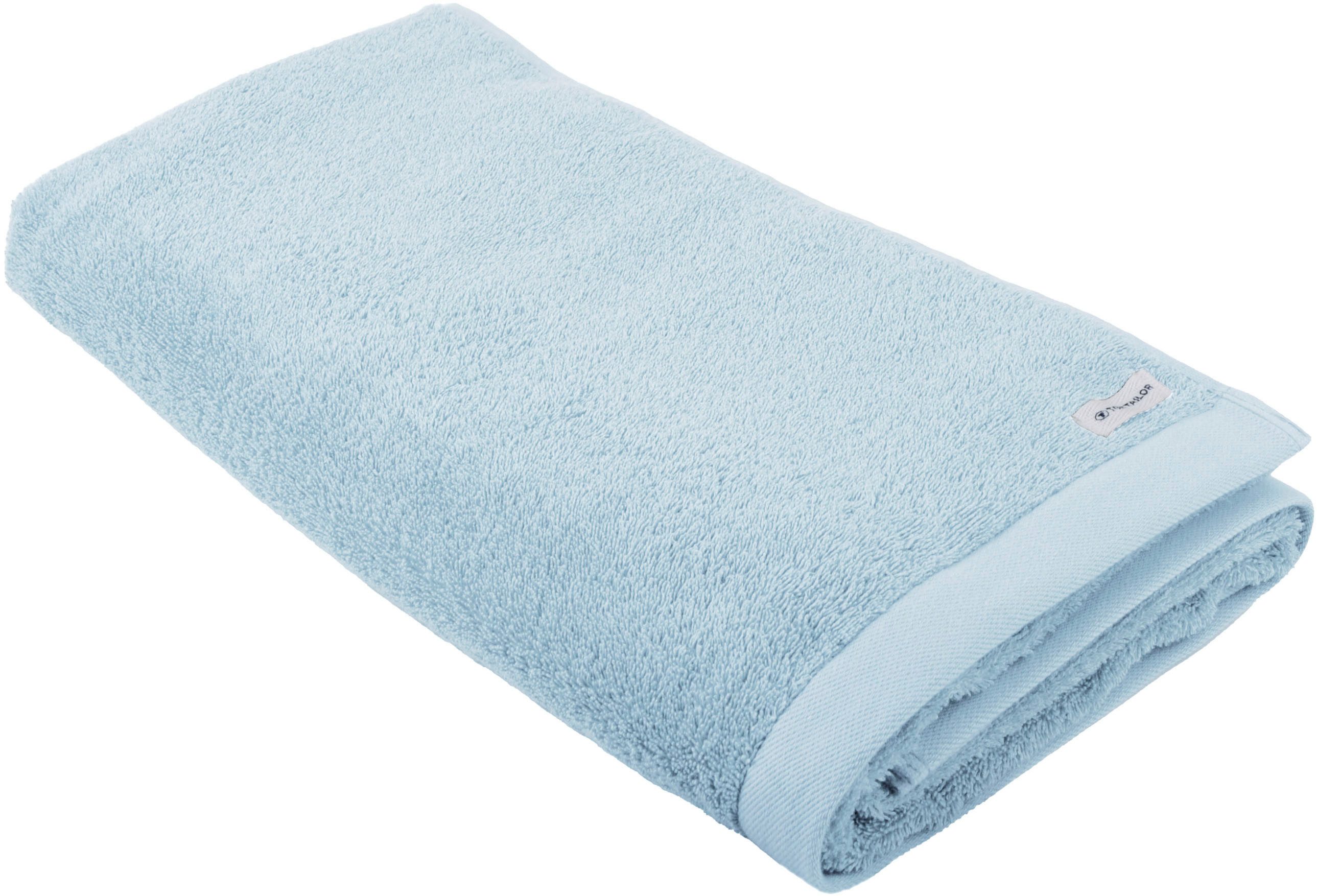 TOM TAILOR HOME Badetuch COLOR BATH, Frottier (1-St), 100% Baumwolle, 80x200 cm, uni, große Farbauswahl