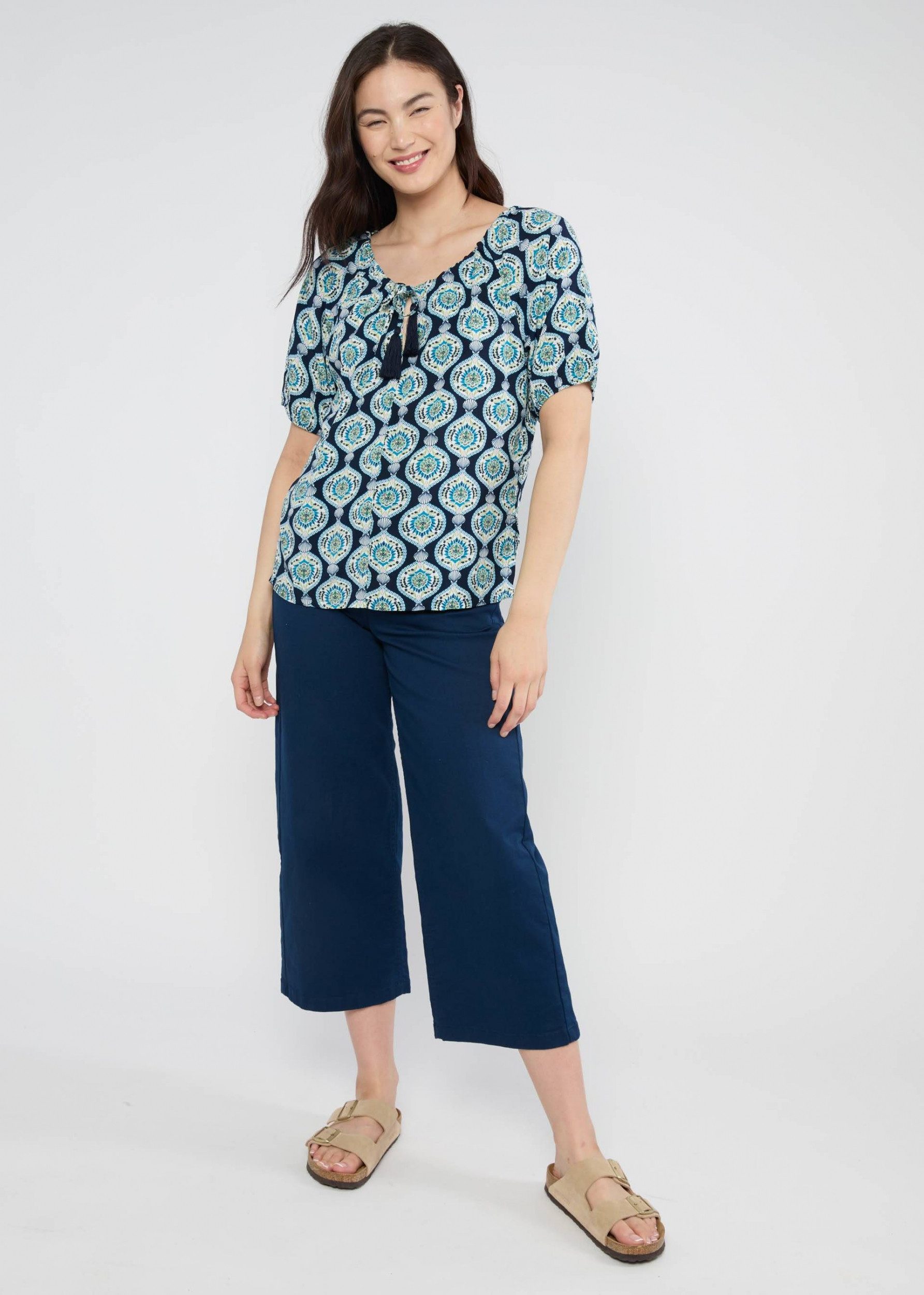 Blutsgeschwister Kurzarmbluse - Leichte Sommerbluse Magic Maiden