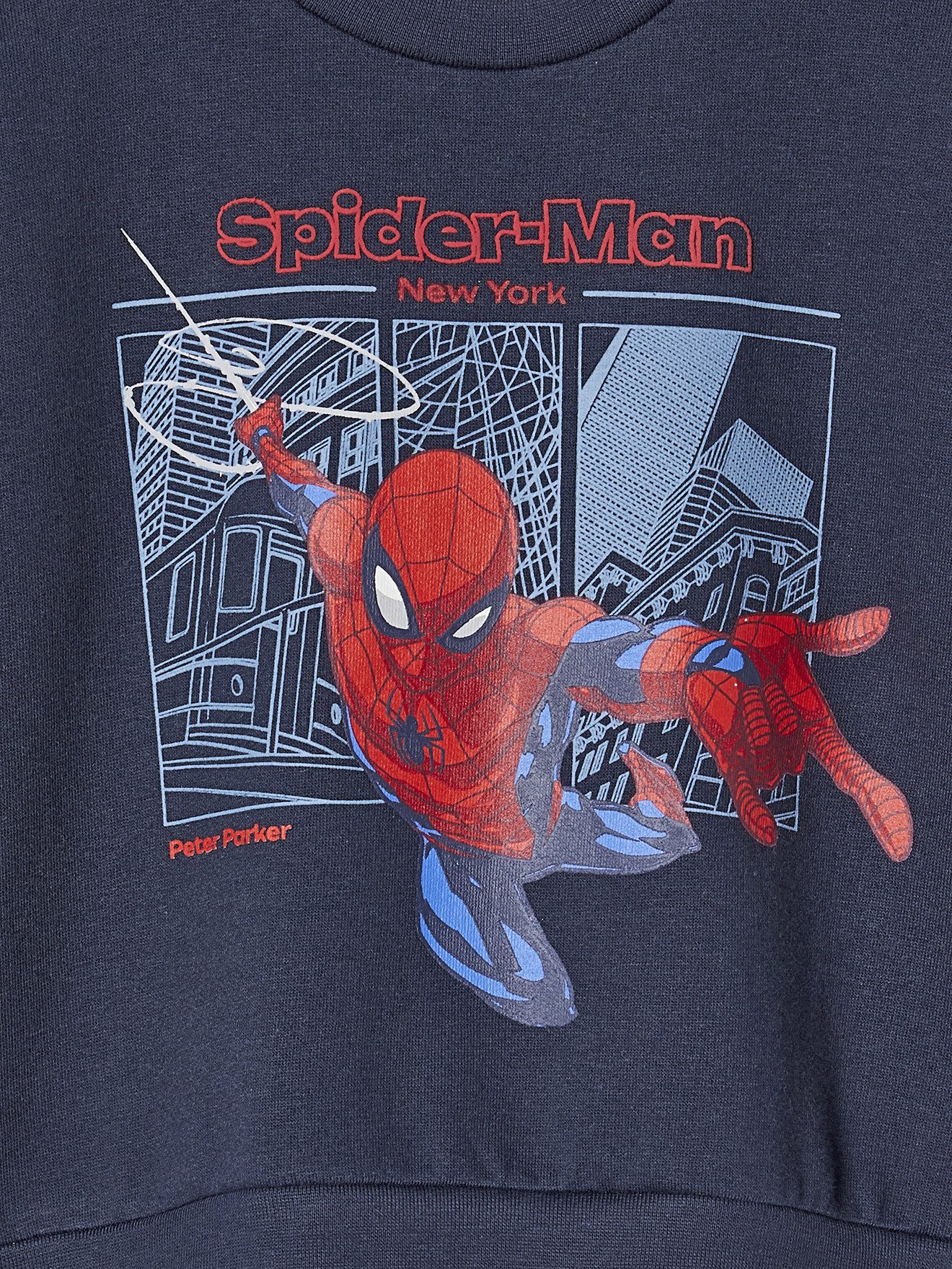 vertbaudet Fleecepullover Kinder Sweatshirt MARVEL SPIDERMAN