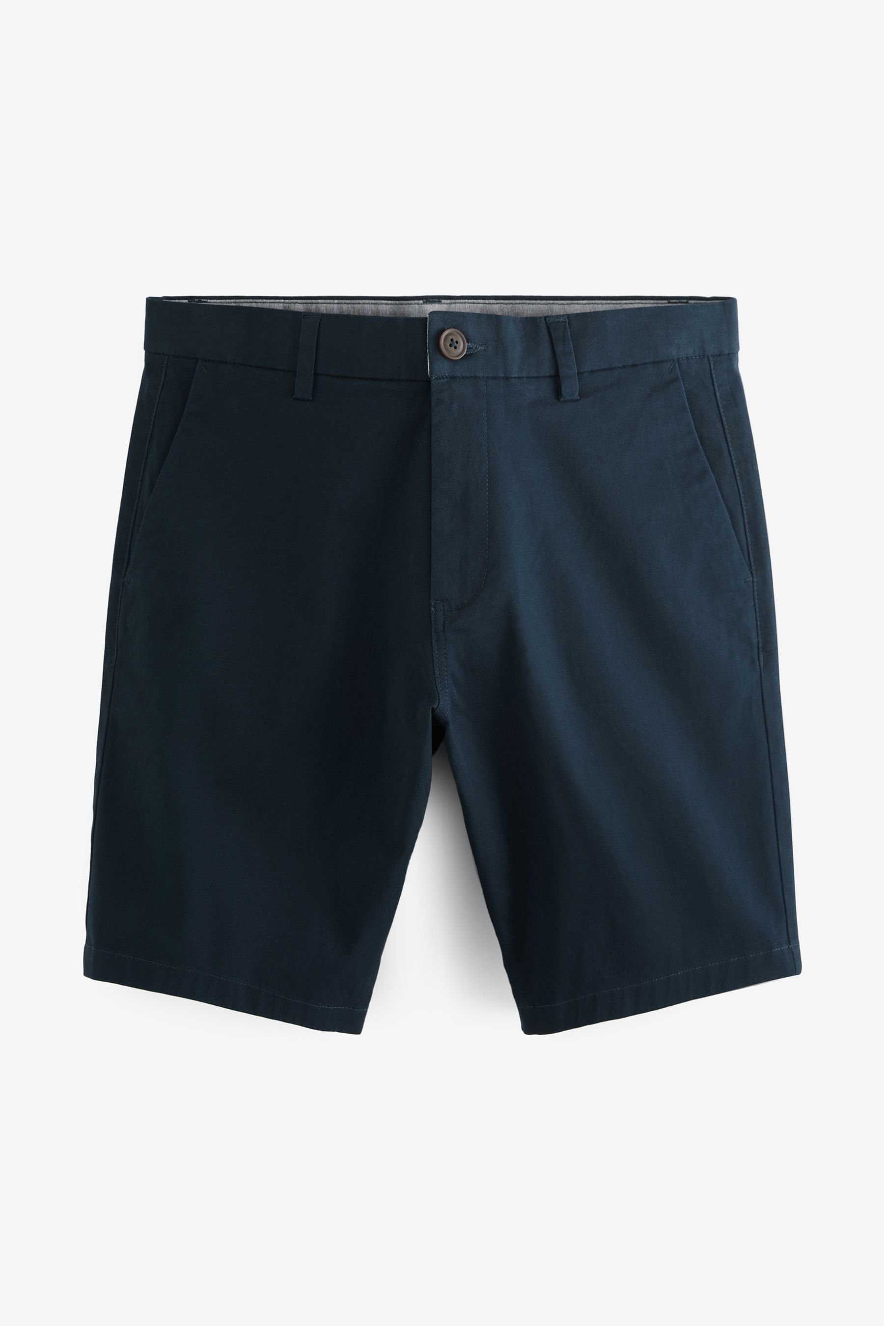 Next Chinoshorts Chinohose mit Stretch (1-tlg) Navy Blue