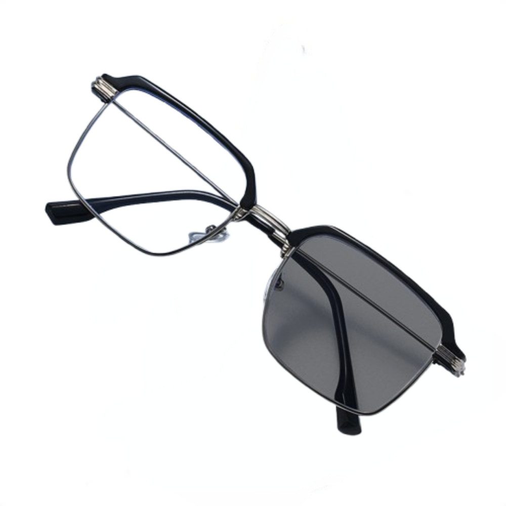 Blusmart Lesebrille Unisex-Lesebrille, Phototrope Gläser/Hohe Auflösung, Blaulichtfilter/Inkl. Etui
