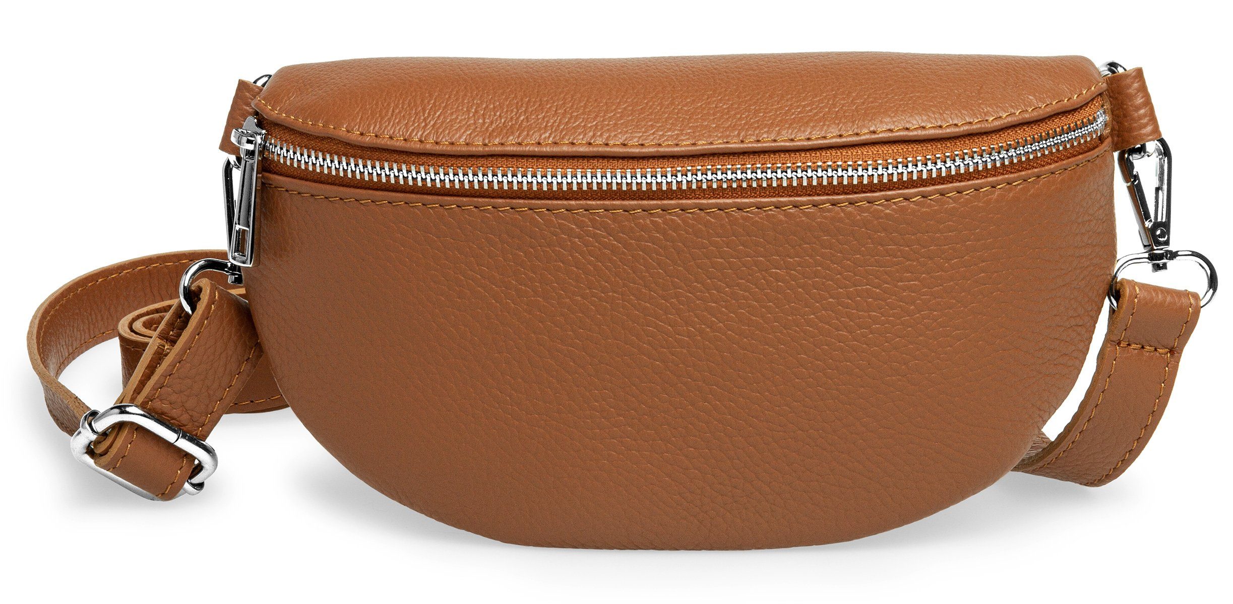 Caspar Gürteltasche Große Leder Cross Body günstig online kaufen