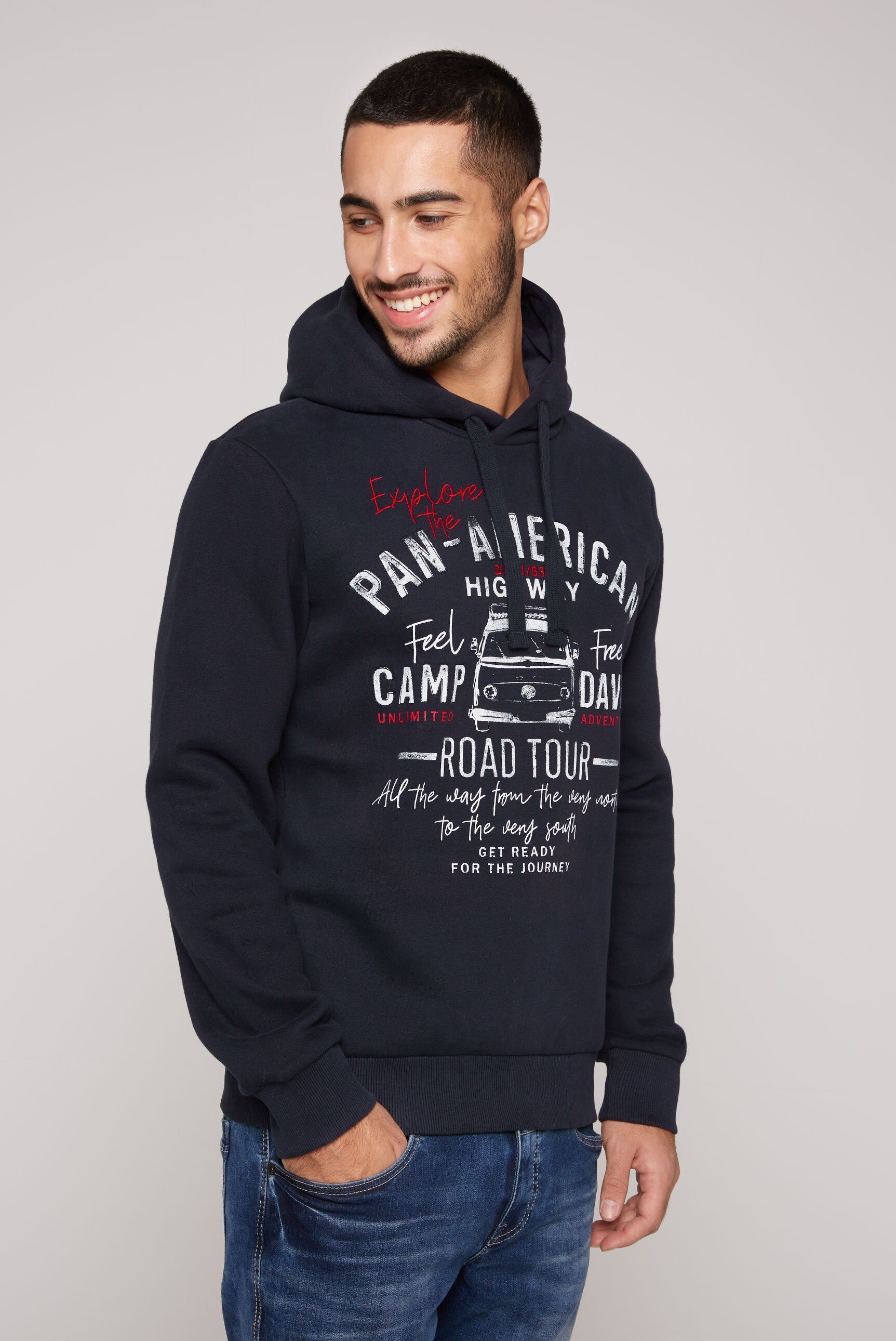 CAMP DAVID Kapuzensweatshirt mit weicher Innenseite | Sweatshirts