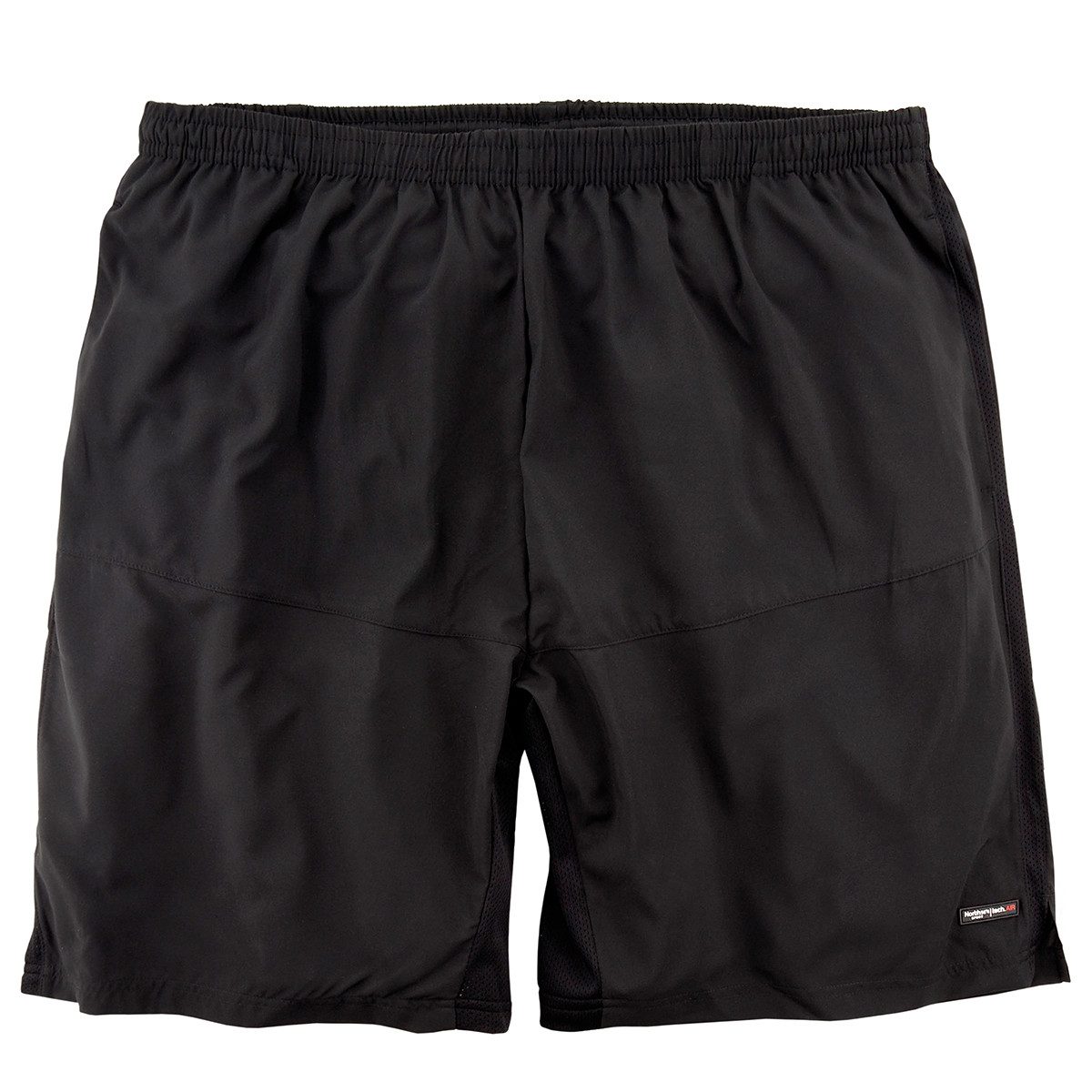 north 56 4 Shorts North Latitude Sport-Shorts schwarz Übergröße
