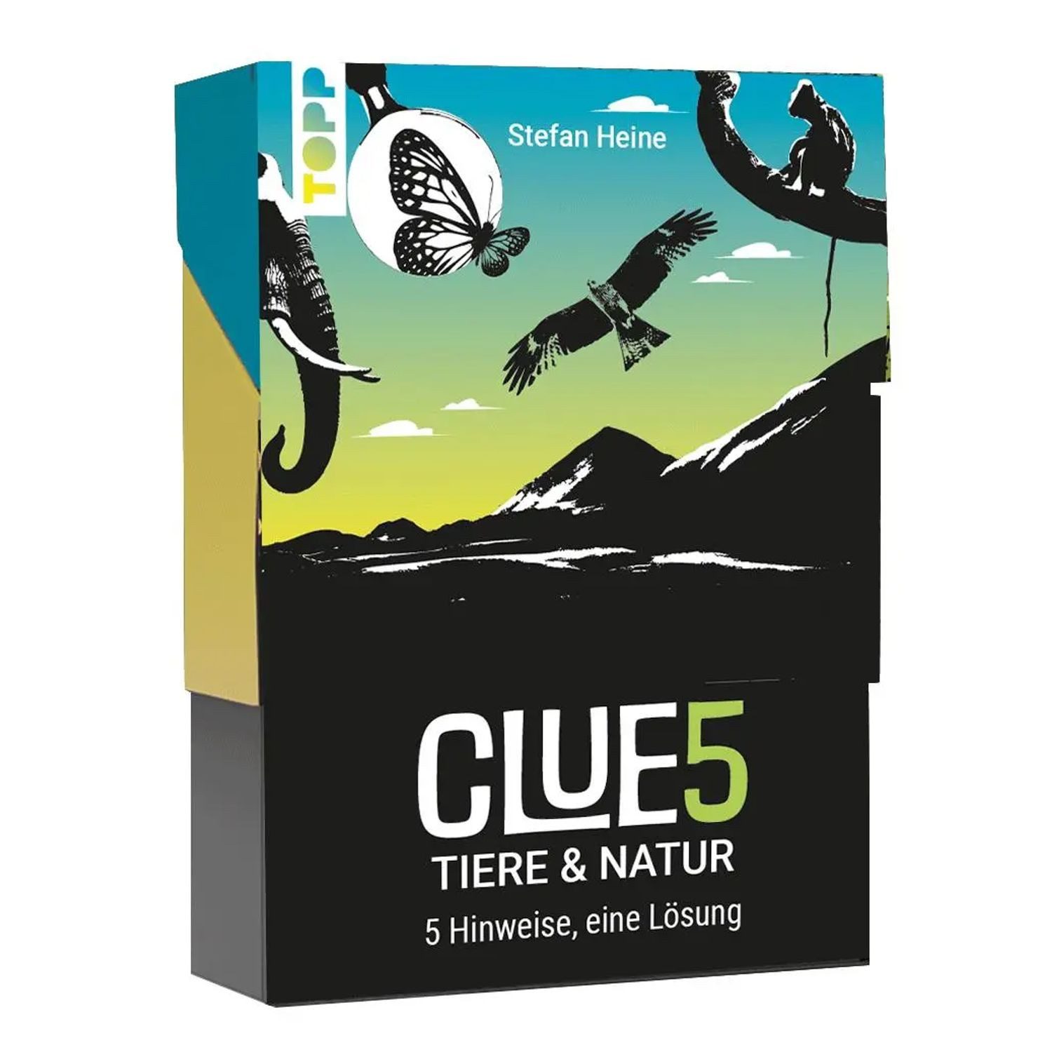 frechverlag Spiel CLUE5 #Tiere. 5 Hinweise, nur eine Lösung. Das Trend-Quiz für deine...