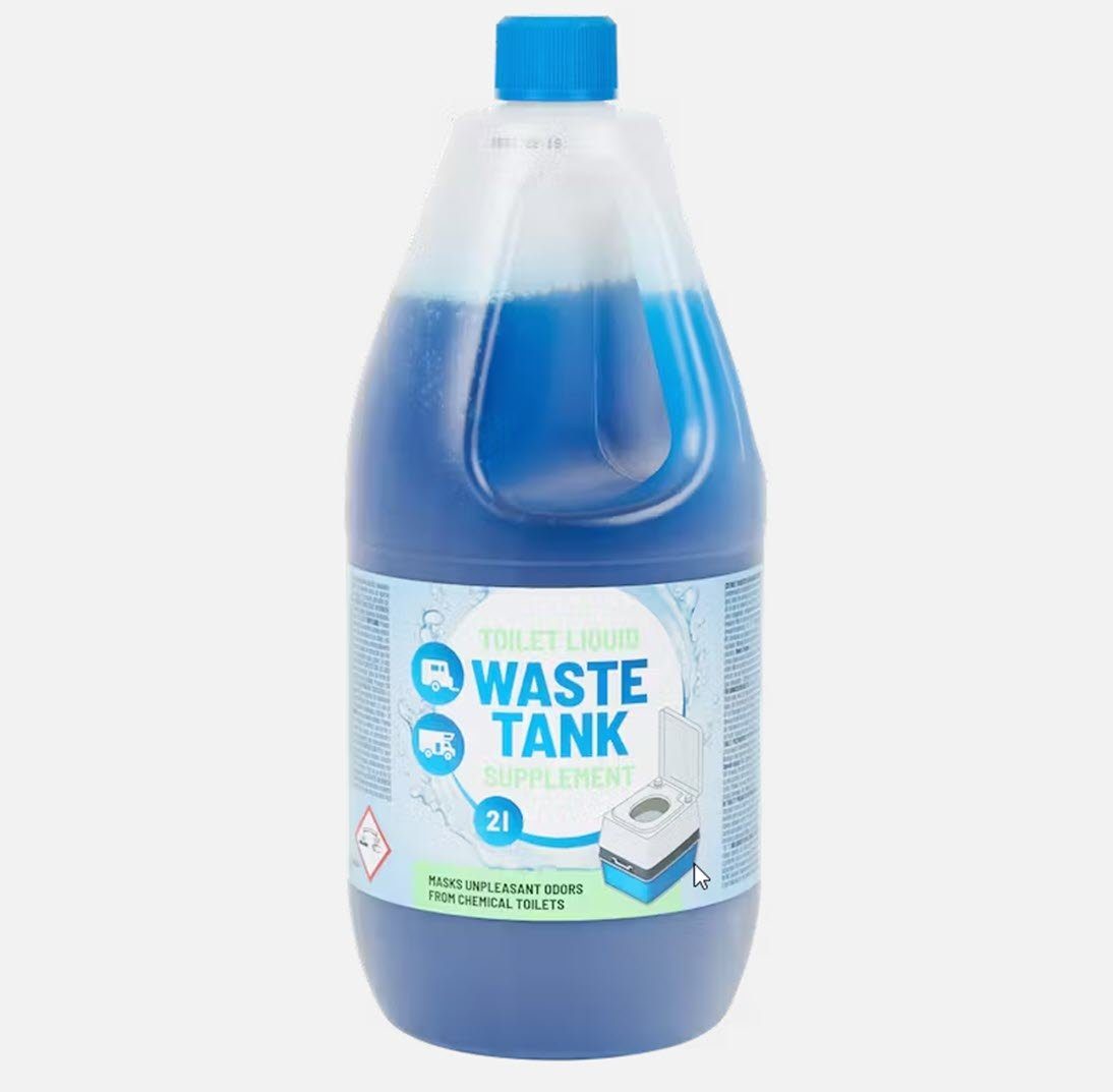 Sanitärflüssigkeit 2 Liter Toilet Liquid Camping-Toilette Sanitärreiniger