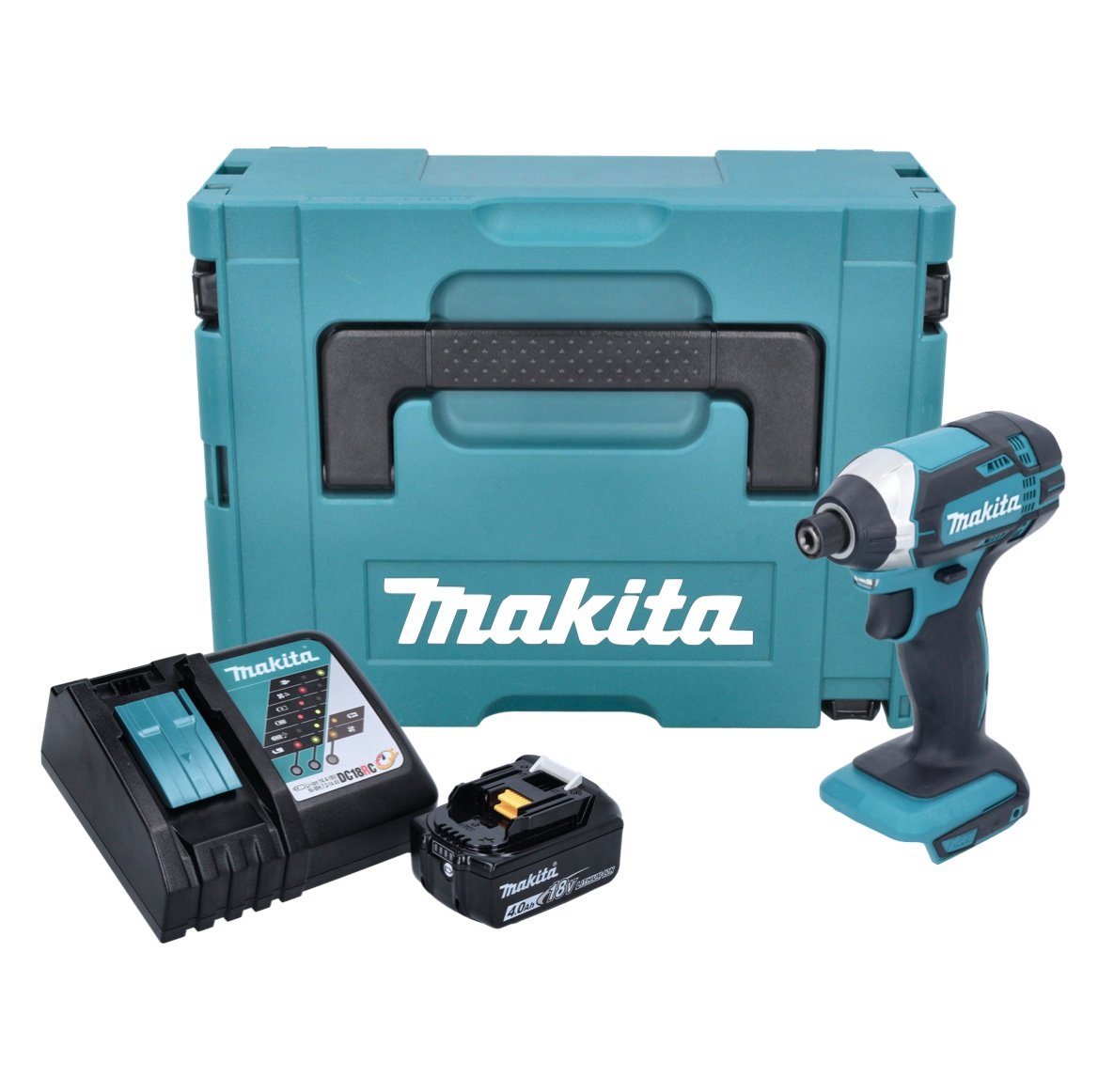 Thumbnail - Makita Akku-Schlagschrauber DTD 152 RM1J 18V Li-Ion Akku Schlagschrauber im Makpac mit 1x 4,0 Ah