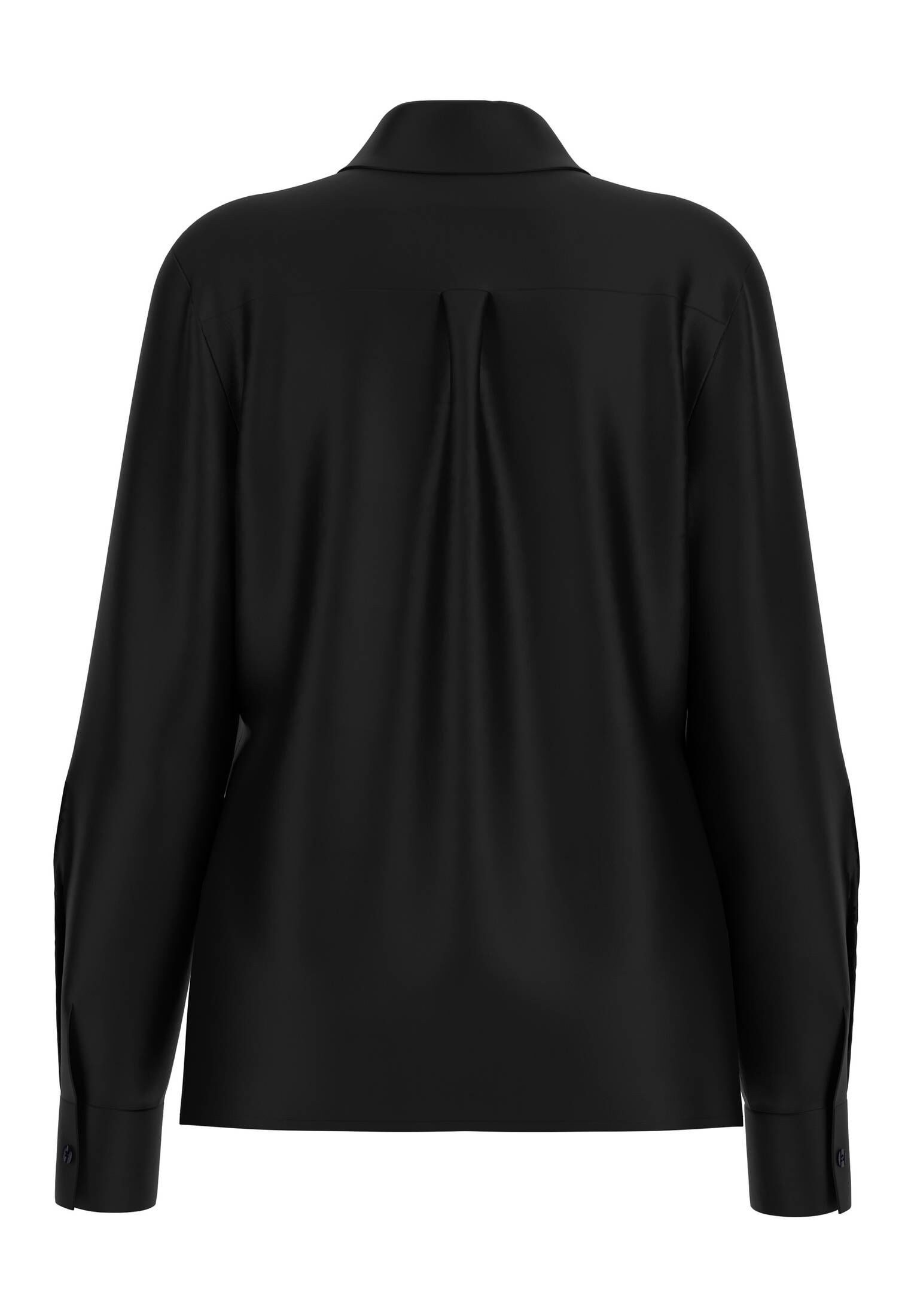 Guess Klassische Bluse Damen Satinbluse MARGUERITE günstig online kaufen