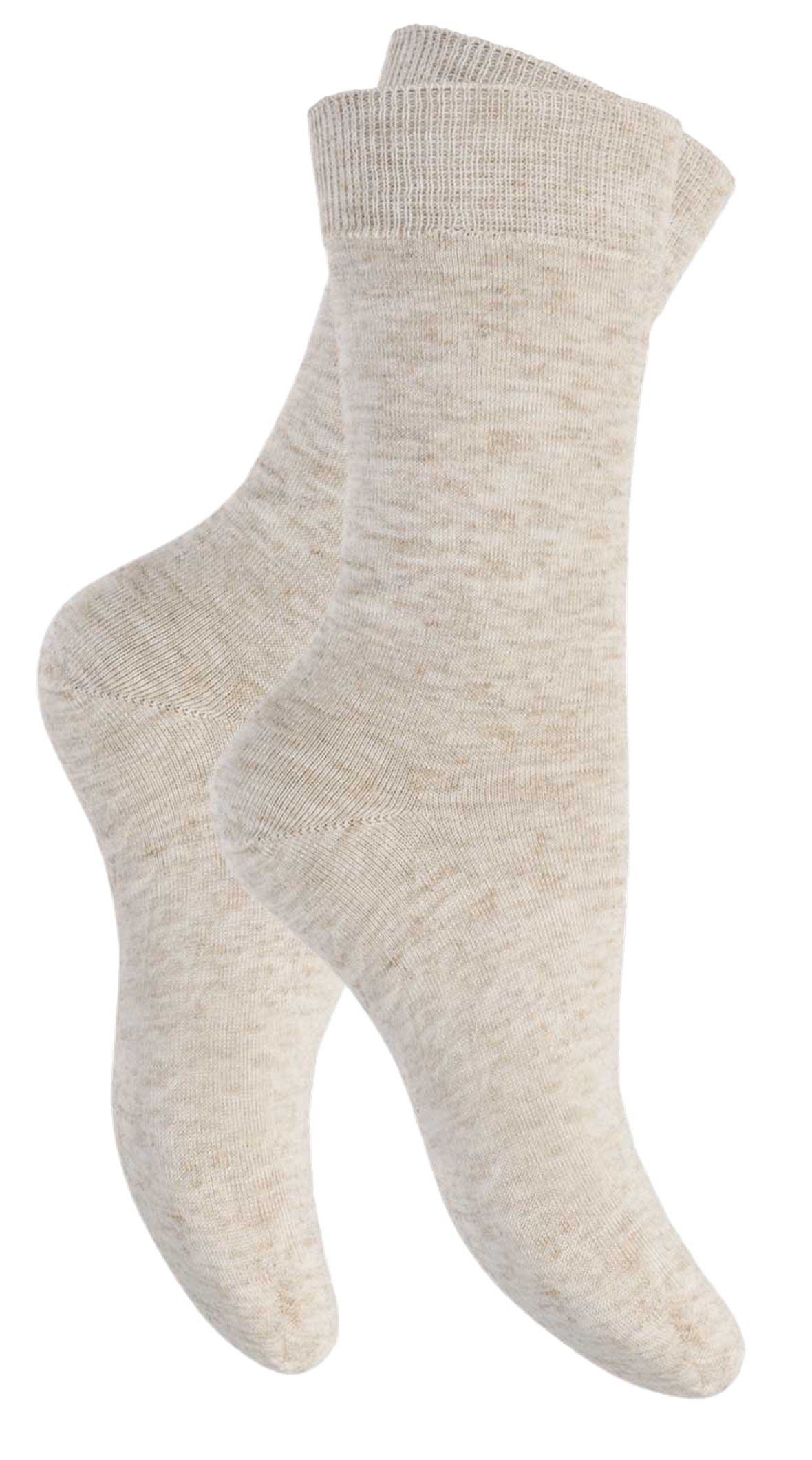 underwear atmungsaktiv hoher Tragekomfort Vorteilspack Cocain Leinen Damen (8-Paar) Socken Socken