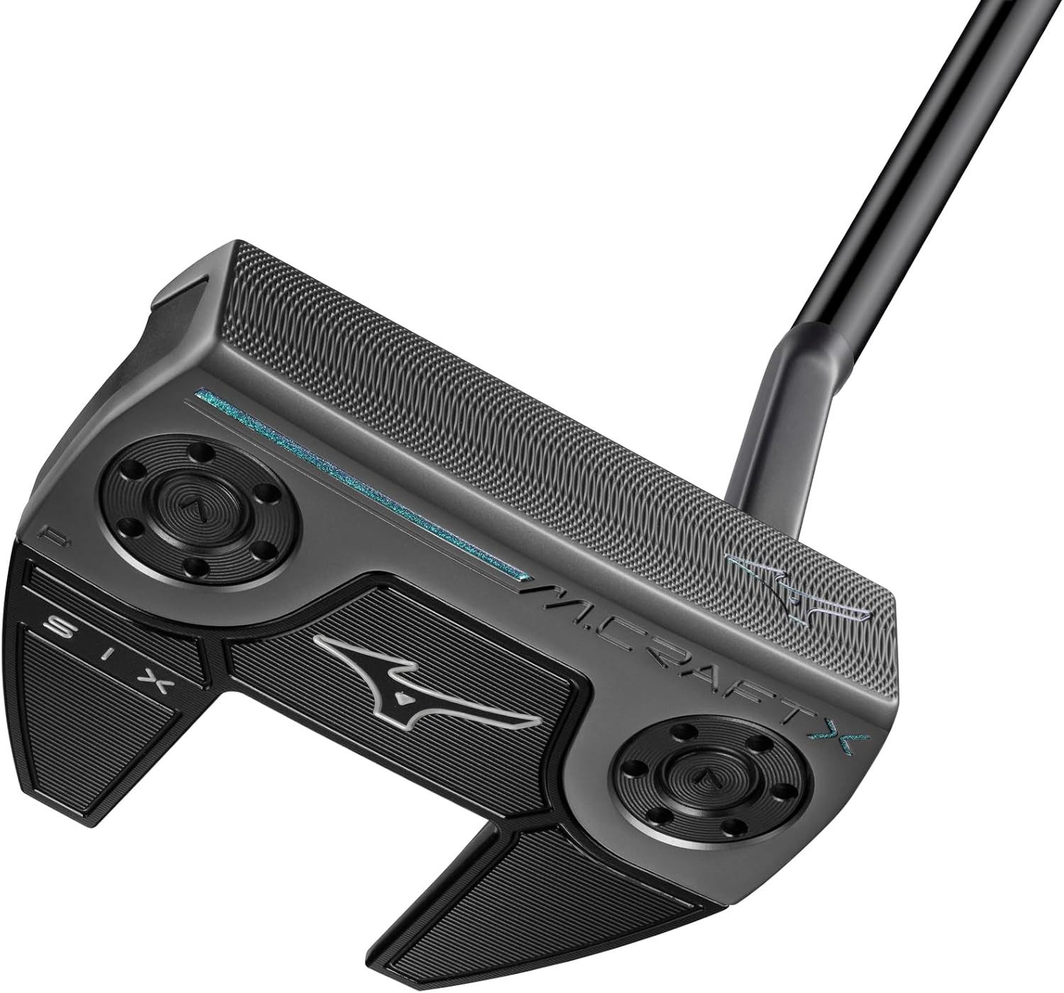 Putter Mizuno Golf Putter Craft X Forged Versatility, Rechts - 35" - Six Slant