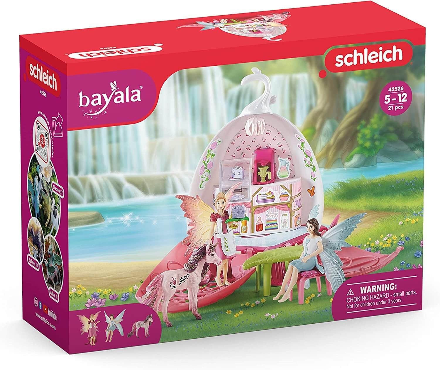 Schleich® Lernspielzeug 42526 Spielwelt BAYALA, Elfencafé-Blüte 5-12 Jahren (14-St)