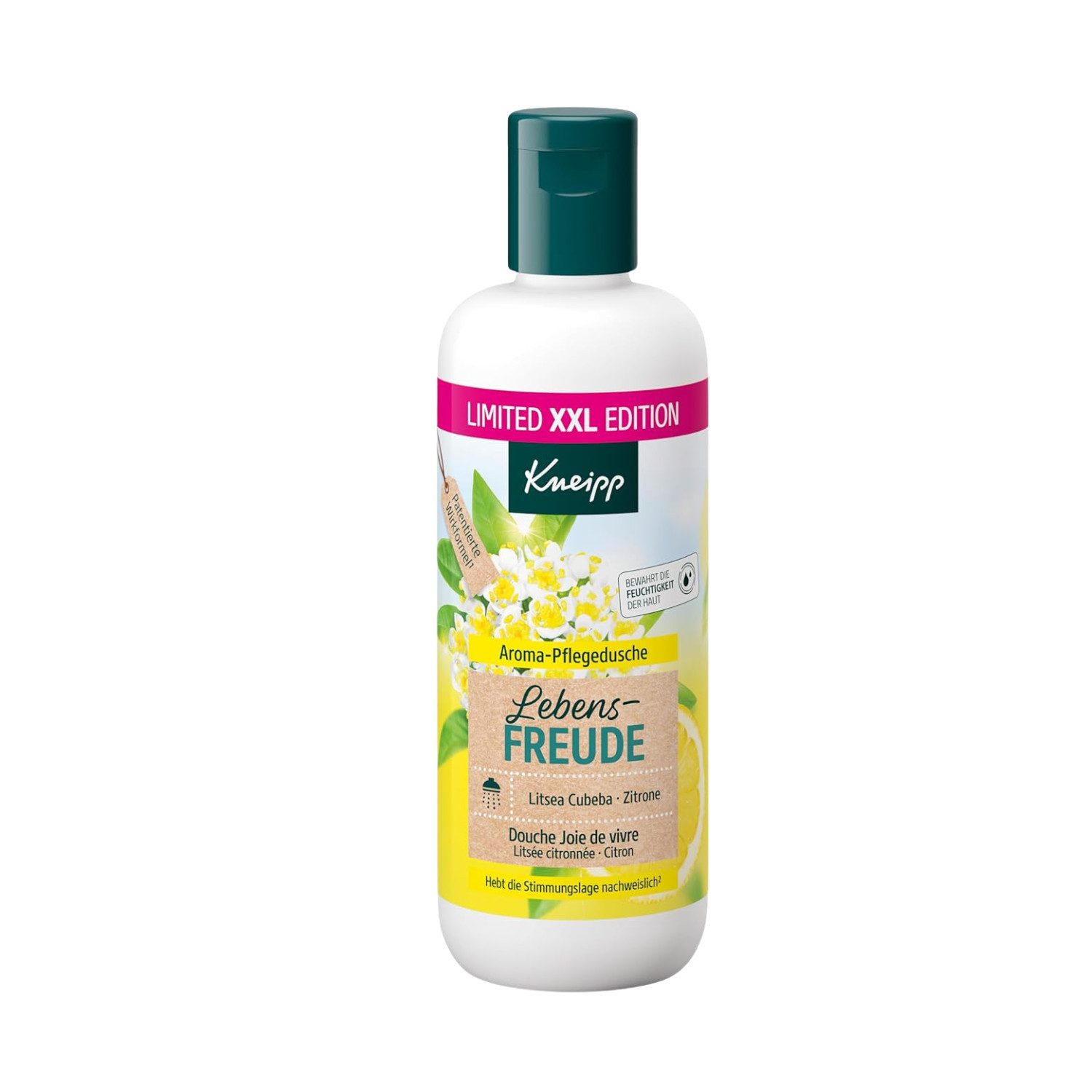 Kneipp Duschgel Kneipp XXL Duschgel 400ml Lebensfreude Zitrone und Litsea Cubeba