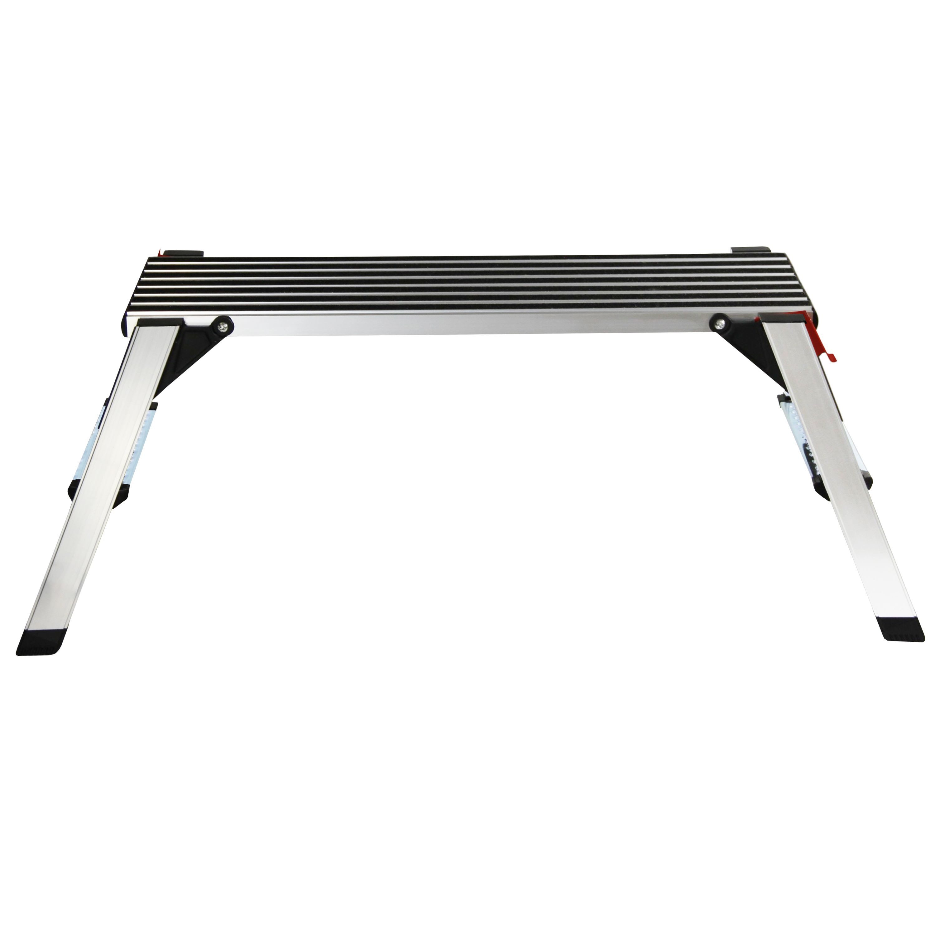 HELO24 Doppelleiter Alu Leiter Klapptritt Trittbank 150 kg Klappbar B3 günstig online kaufen