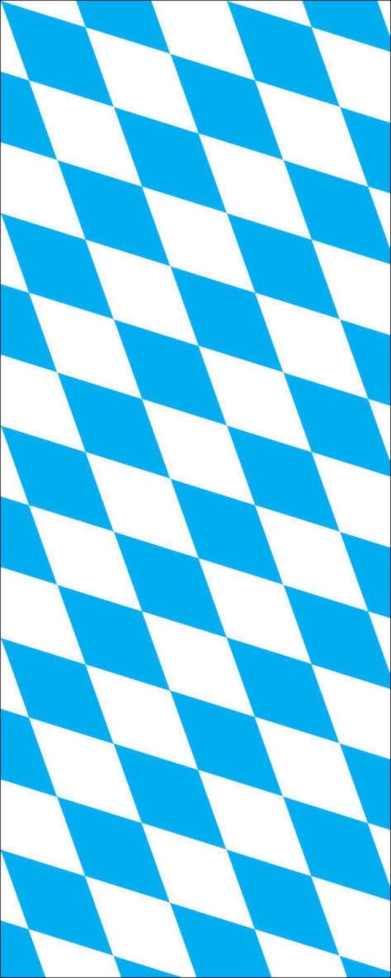 große Rauten g/m² Flagge 120 flaggenmeer Bayern Hochformat