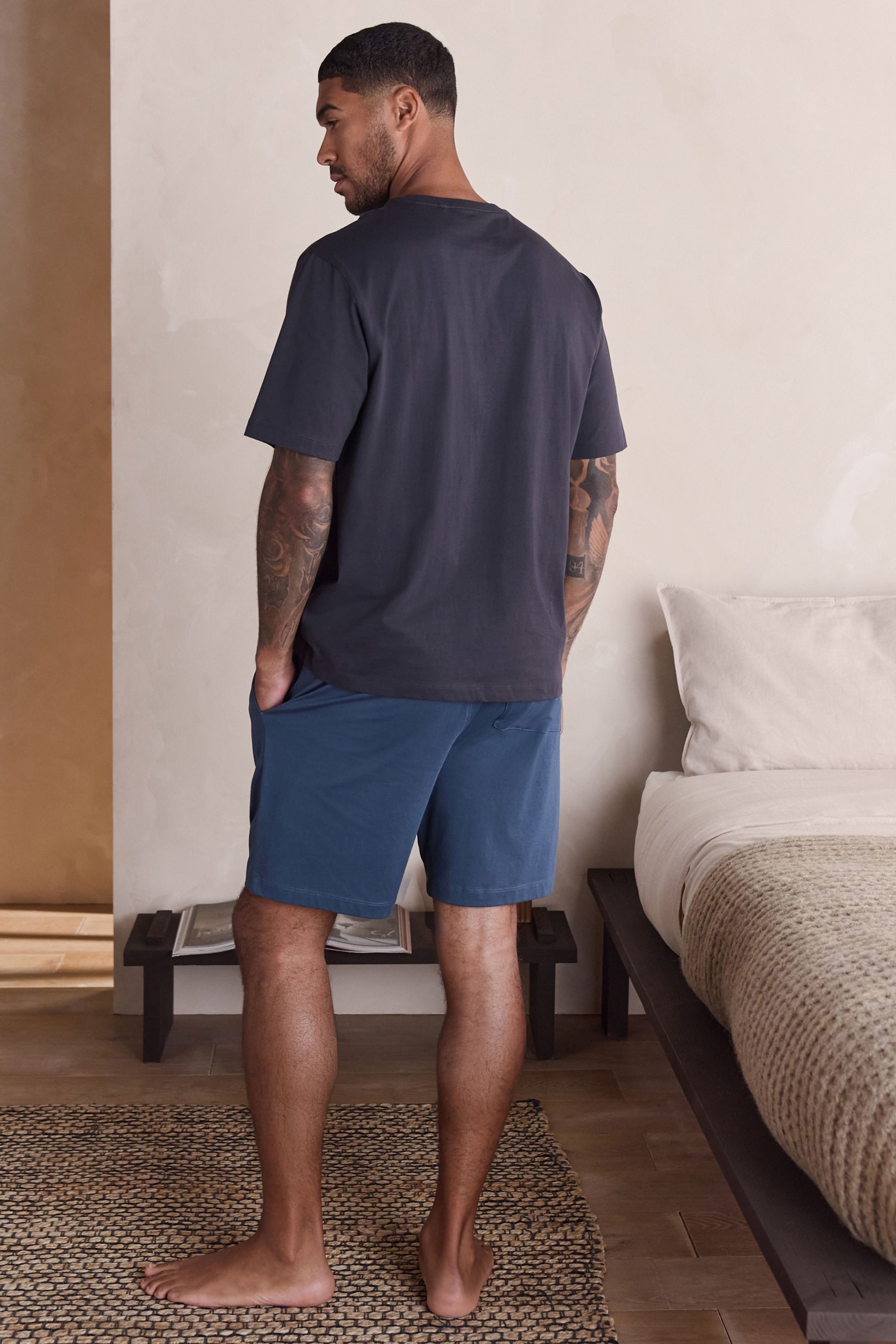 Next Pyjama Kurzärmeliges Jersey-Schlafanzug (2 tlg) günstig online kaufen