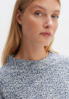 OPUS Sweatshirt mit Strukturmuster