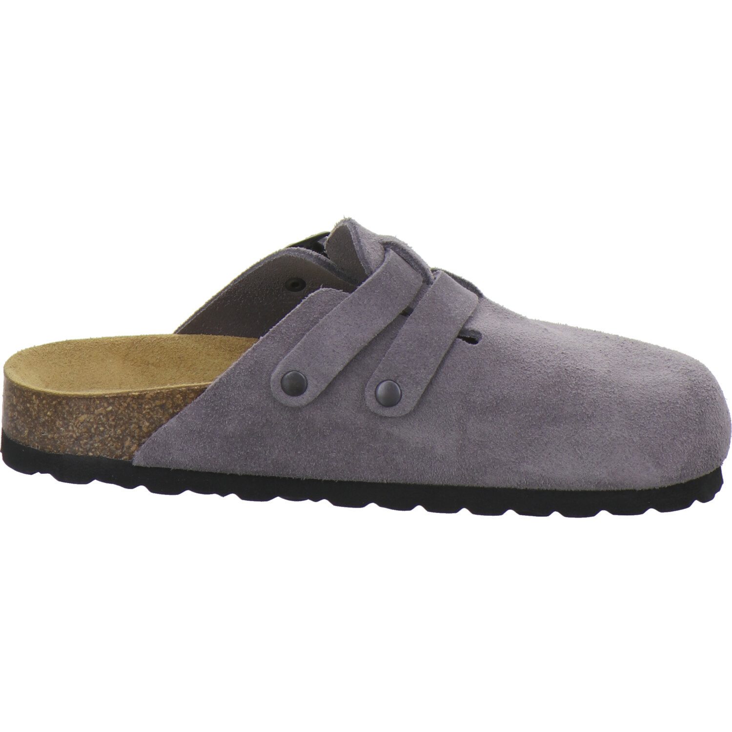 AFS-Schuhe 290283 Clogs Pantolette für Damen aus Leder mit Fußbett, Hausschuhe Made in Germany