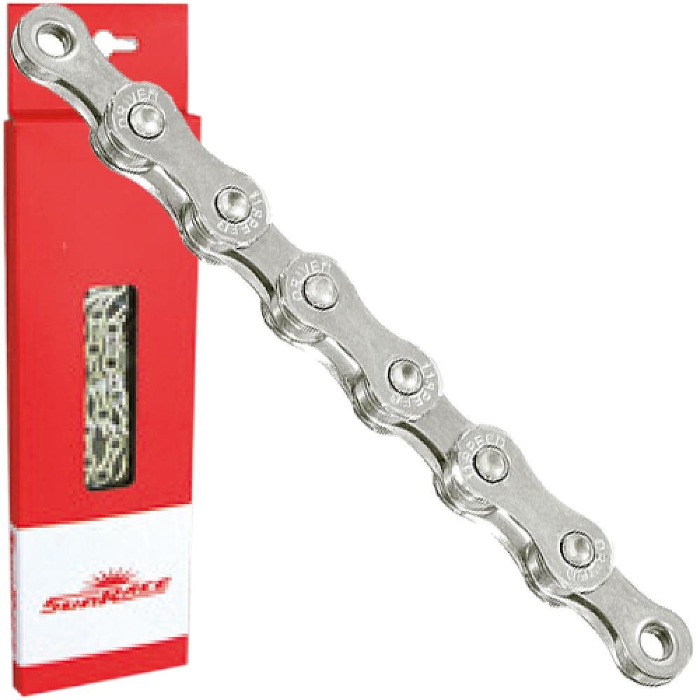 Fahrradkette SunRace CN11A Kette 11-fach 116 Glieder - Fahrradkette mit Easy-Link-K