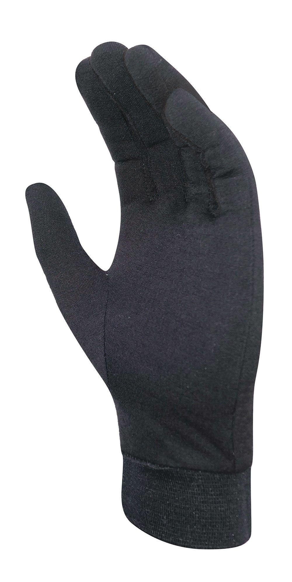 Chiba Unterziehhandschuhe Fahrrad Merinohandschuh schwarz - 1 Paar günstig online kaufen